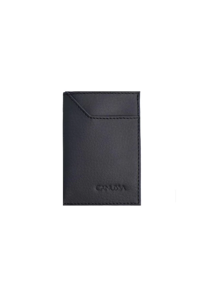 Second Life | Persimmon Slim Wallet in Black