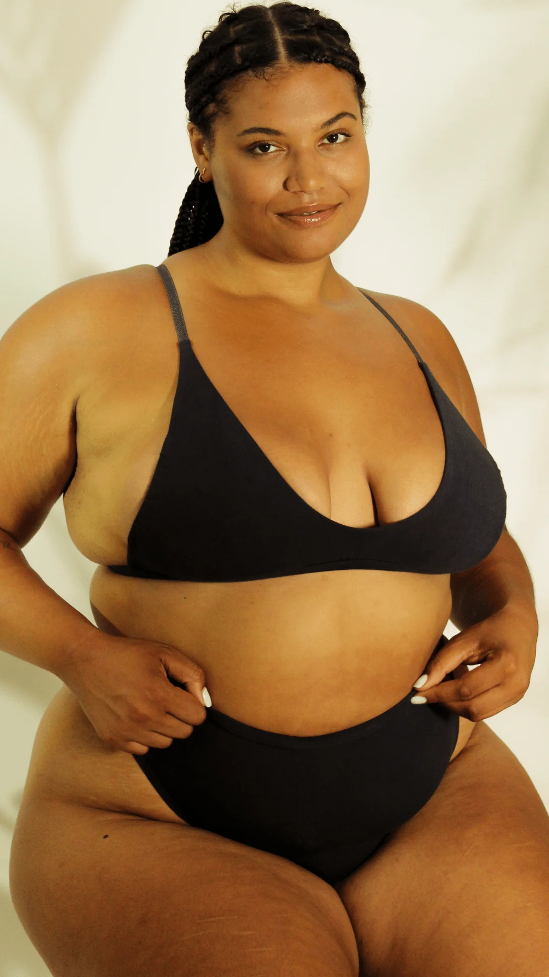 Shanta Bikini Bra & Brief Set - Vetiver Blend
