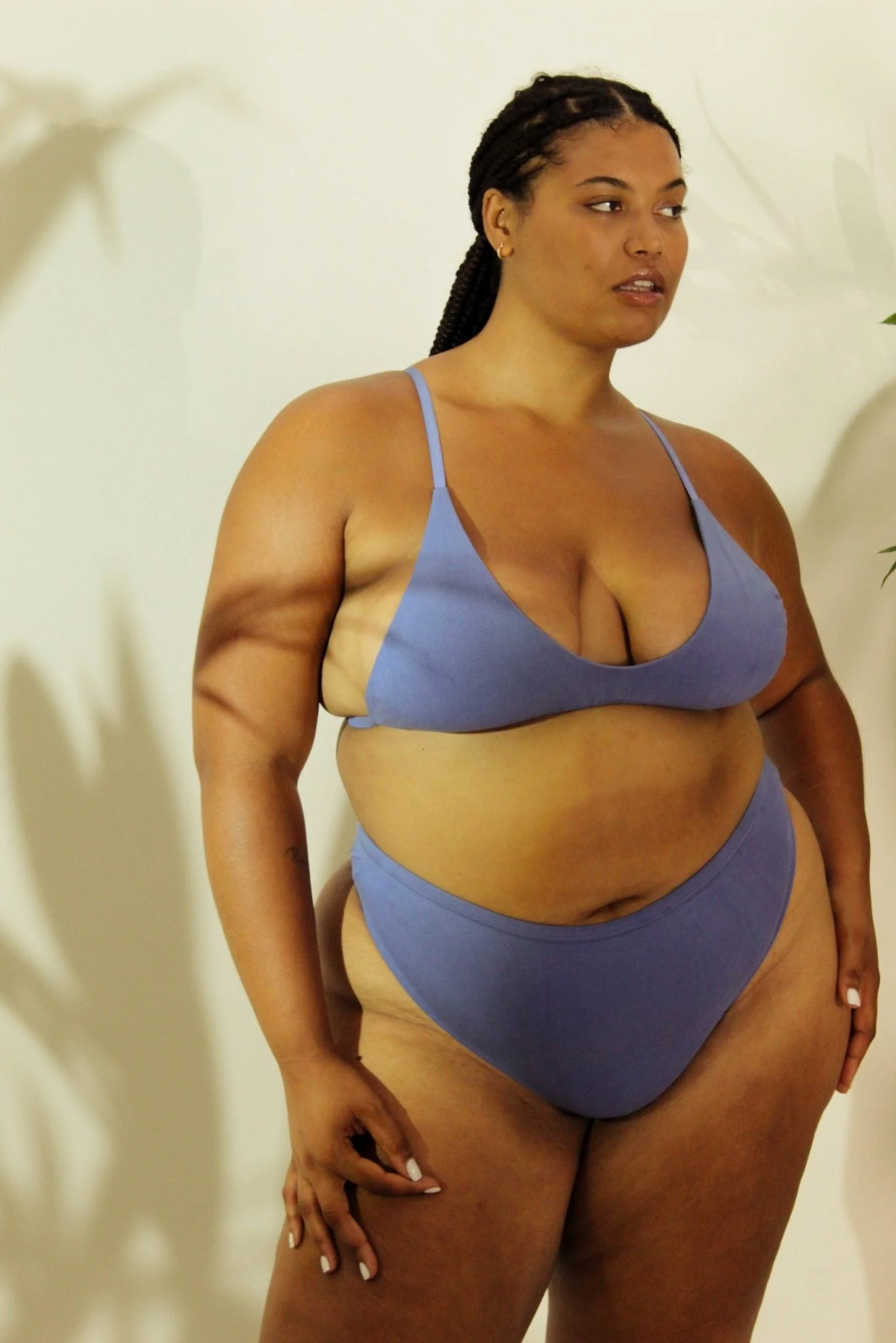 Shanta Bikini Bra- Indigo Flower Blend - Image 4