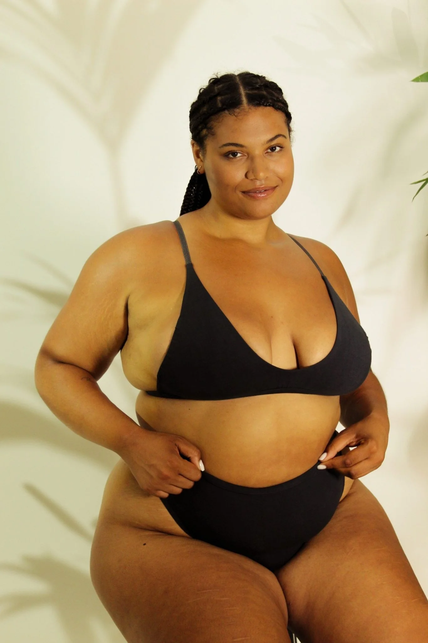Shanta Bikini Bra- Vetiver Blend - Image 4