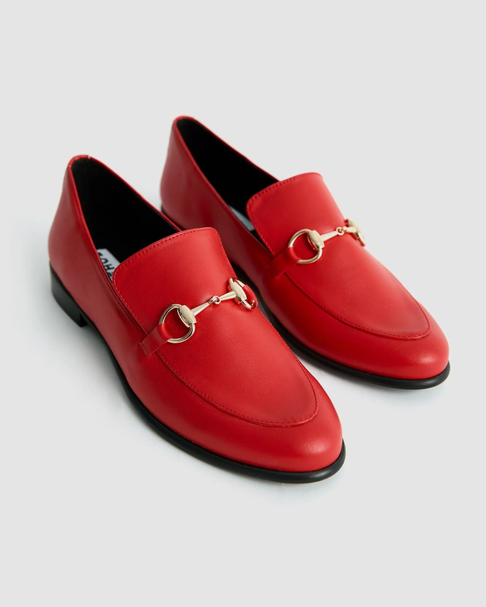 Shiv Loafers red women's moccasins - Image 2