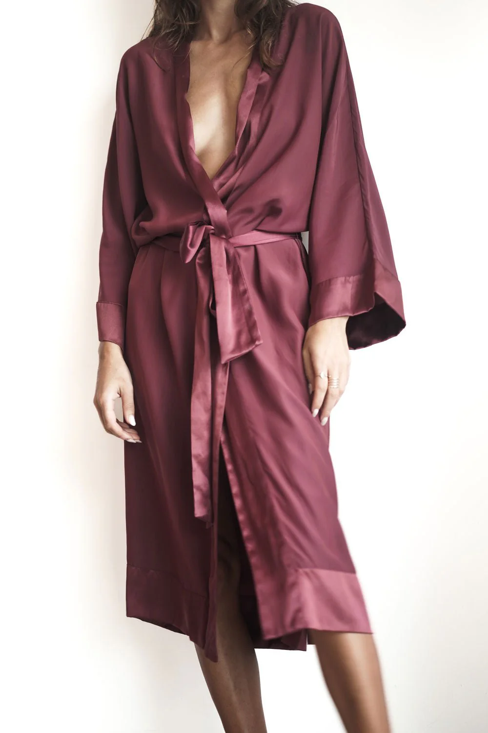 Silk Robe Long Women - Image 2