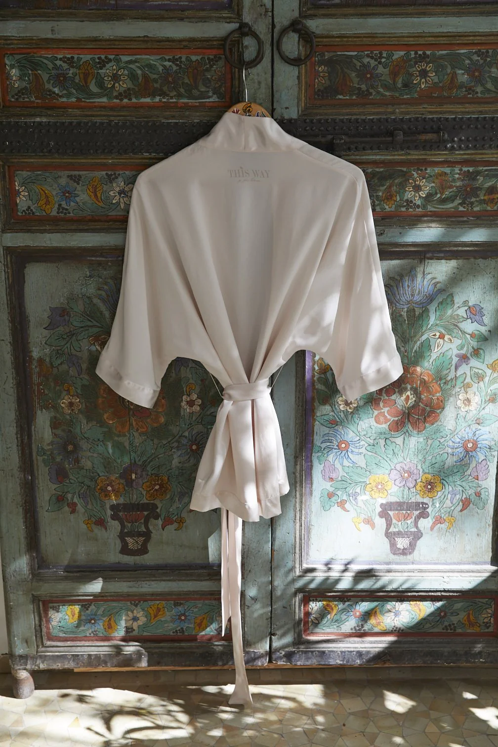 Silk Robe Short Women - Image 4
