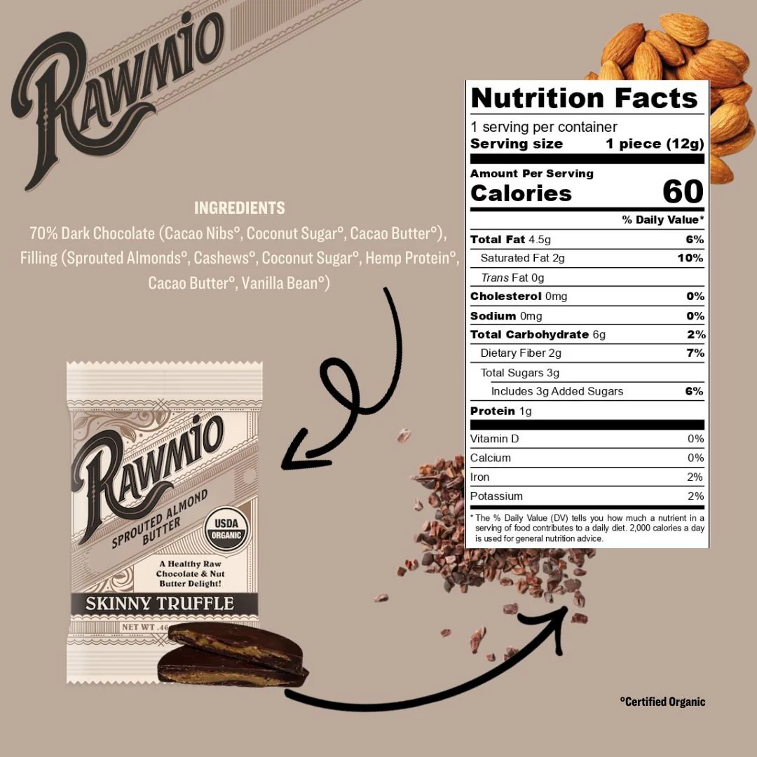 Skinny Truffle - Sprouted Almond Butter - Image 3