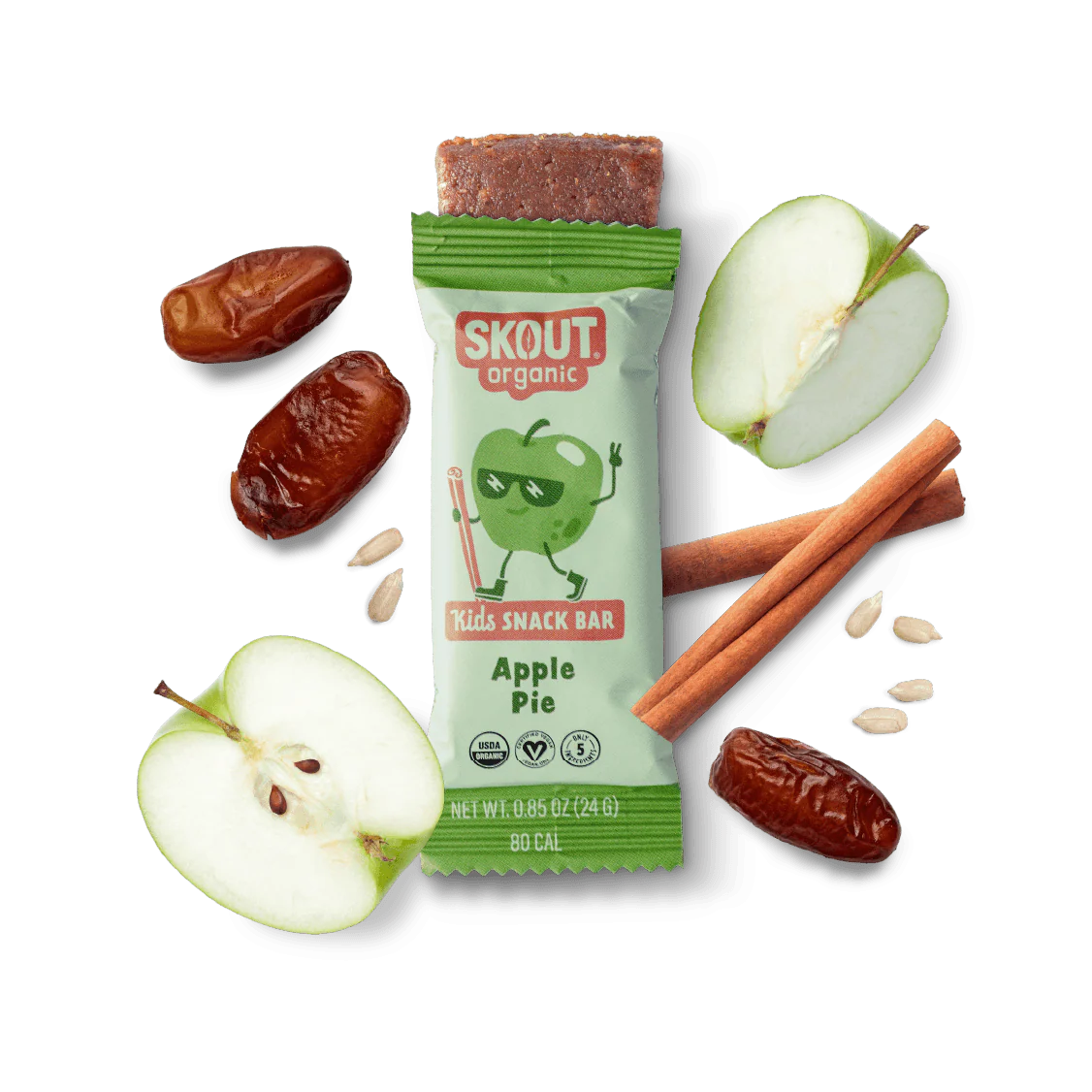 Skout Organic Apple Pie Kids Bar