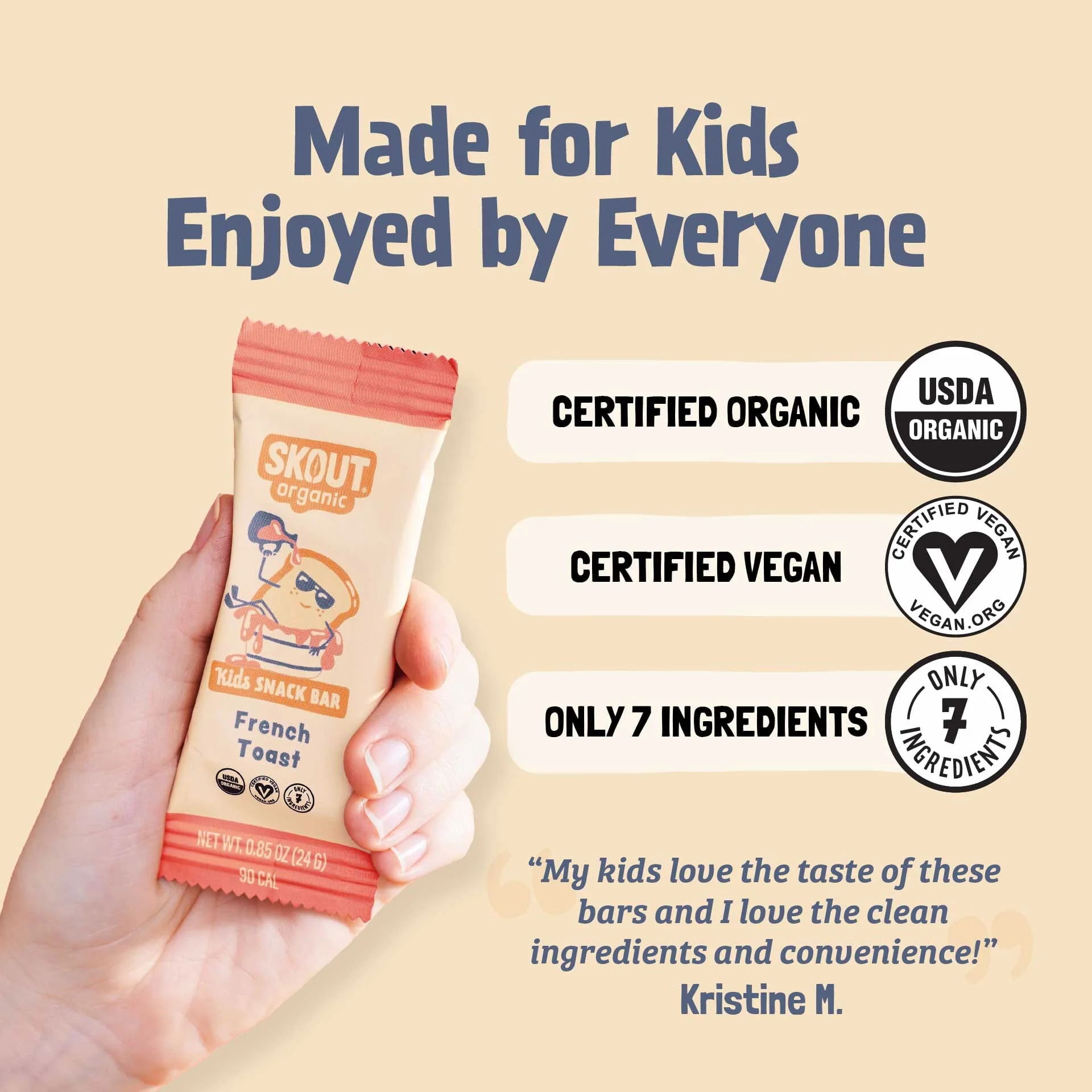 Skout Organic Kids Bar Variety Pack - 36 Pack - Image 4