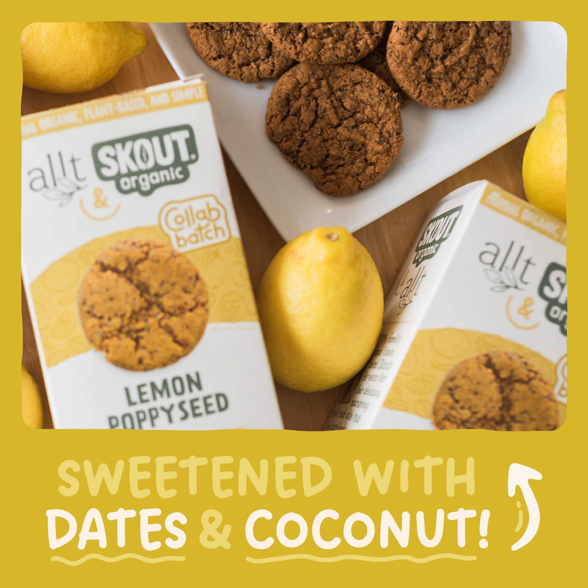 Skout Organic Lemon Poppyseed Soft Baked Cookies - Image 6