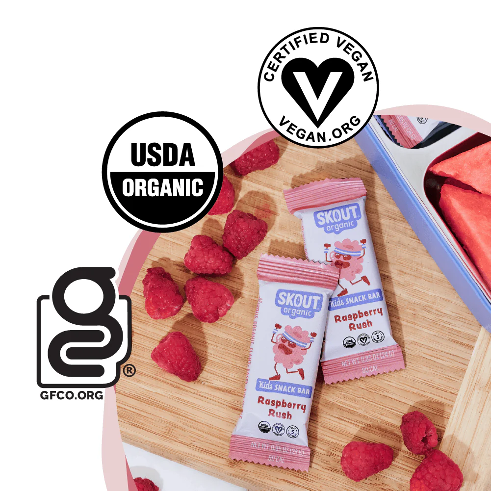 Skout Organic Raspberry Rush Kids Bar - Image 8