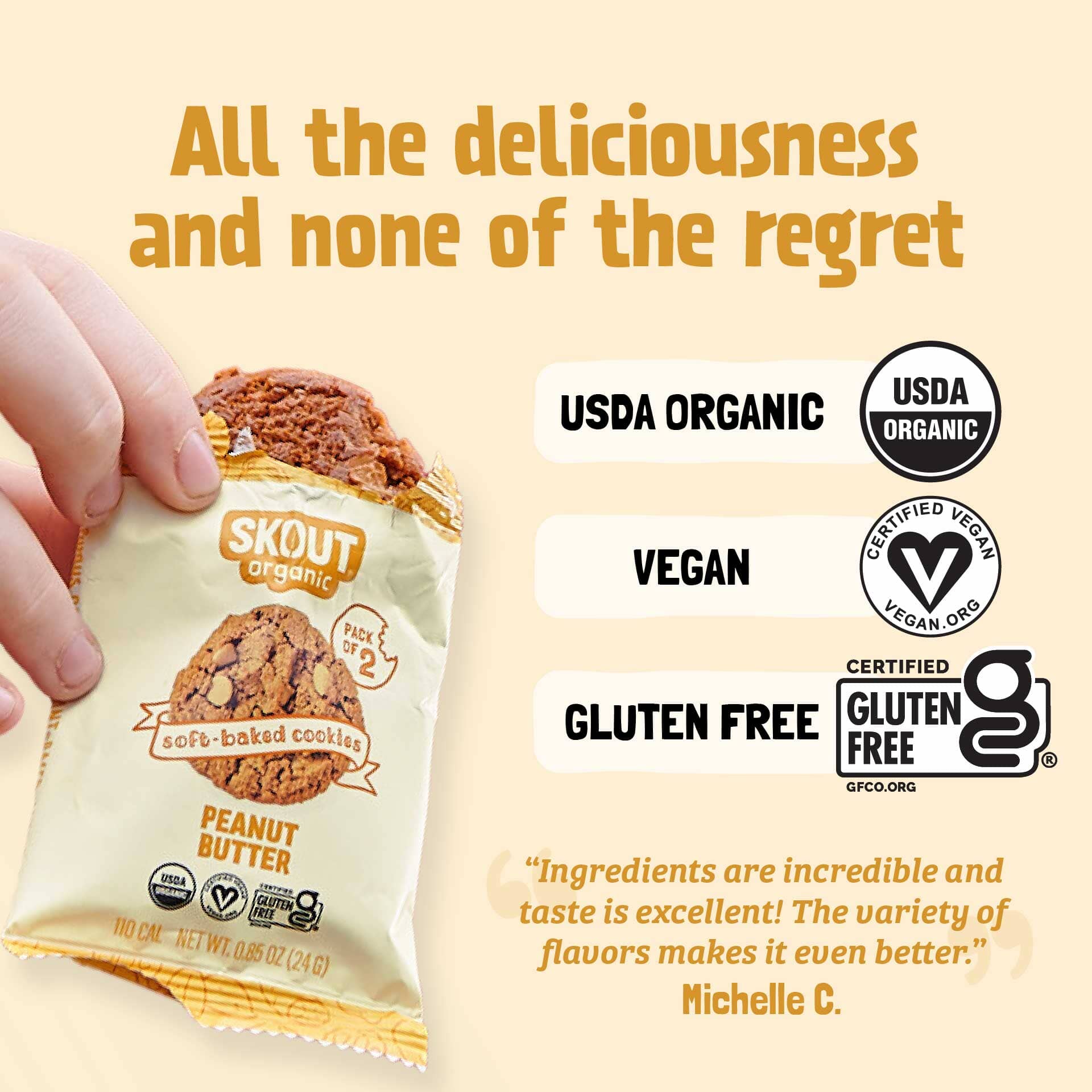 Skout Organic Soft Baked Cookie Variety Pack - Image 4