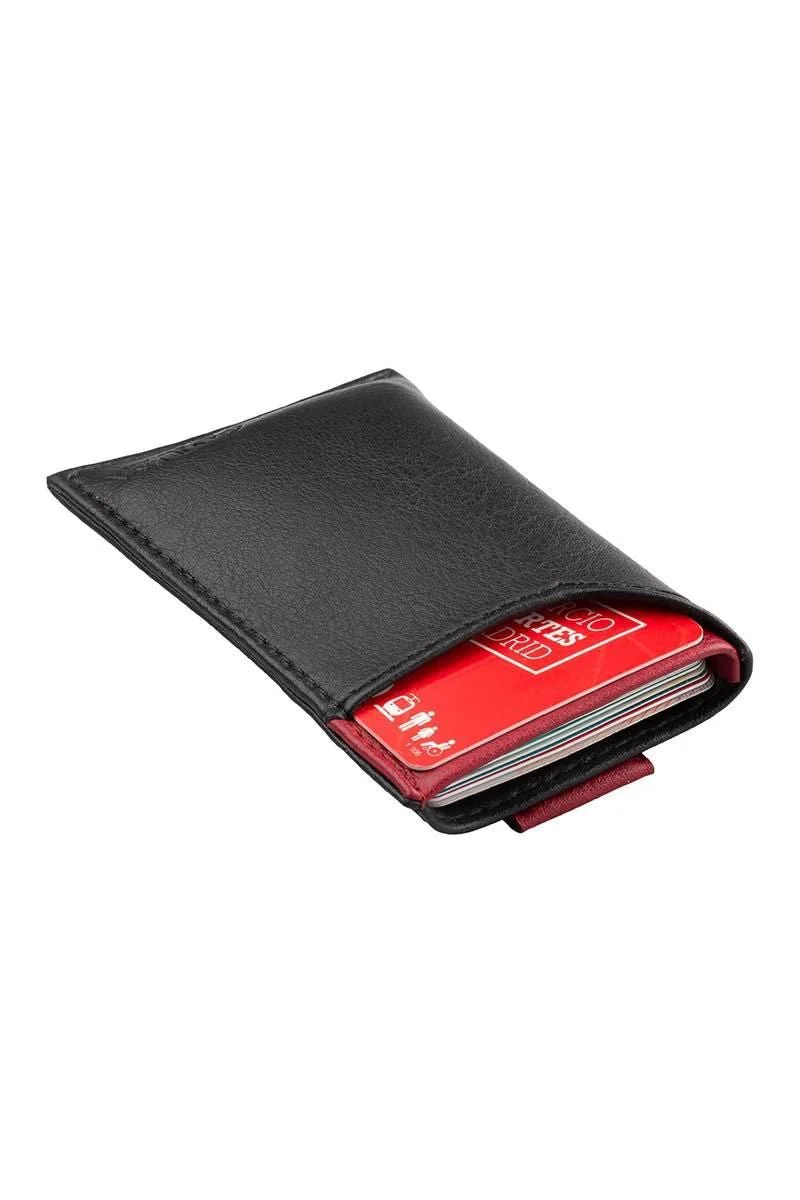 Slim card holder - Black/Red - Image 6