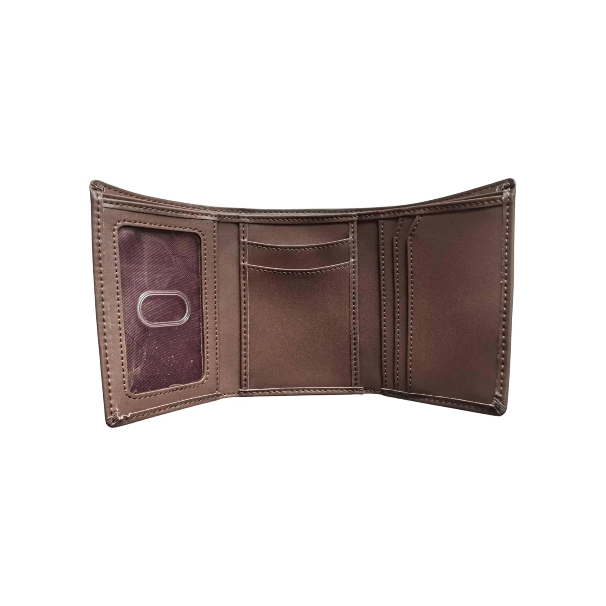 Slim Trifold Vegan Wallet - Image 4