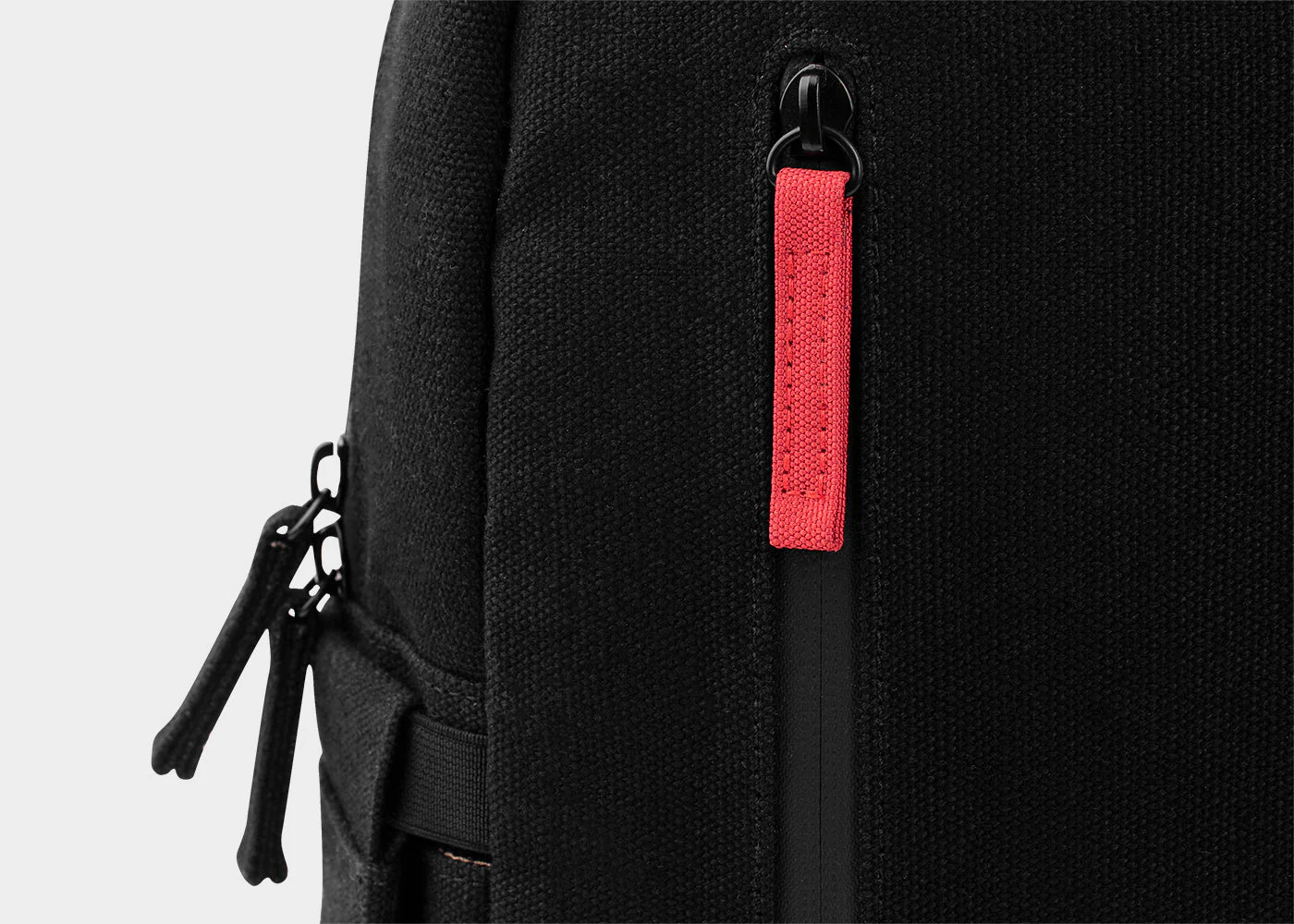 Small Hemp Backpack in Black - Image 6