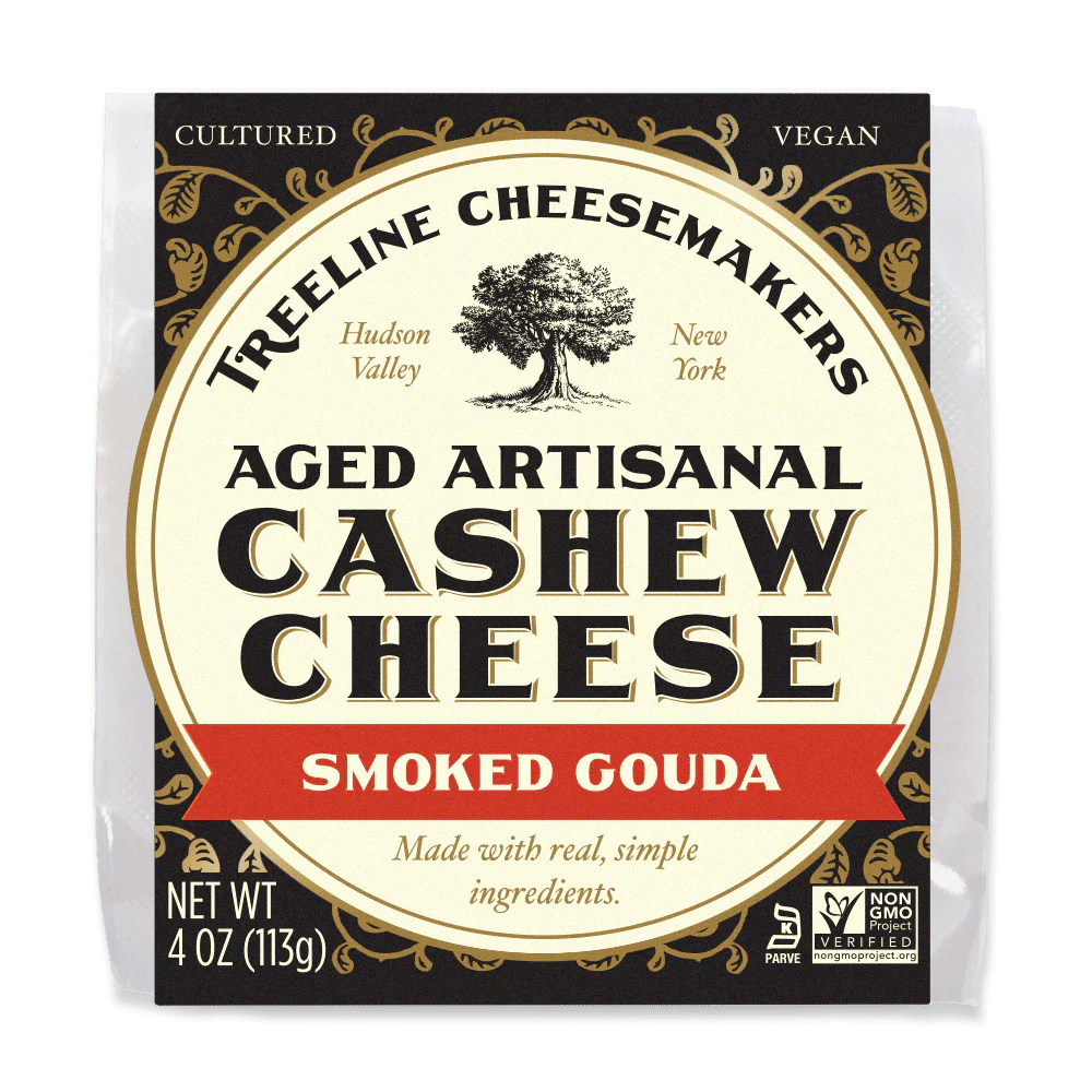 Smoked Gouda Aged Artisanal Cashew Cheese