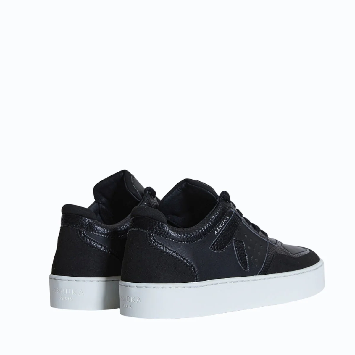 Matéo Low-Top Biosourced & Recycled Sneaker – Black - Image 3
