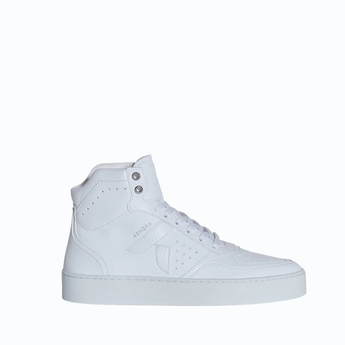 Matéo High-Top Biosourced & Recycled Sneaker – White