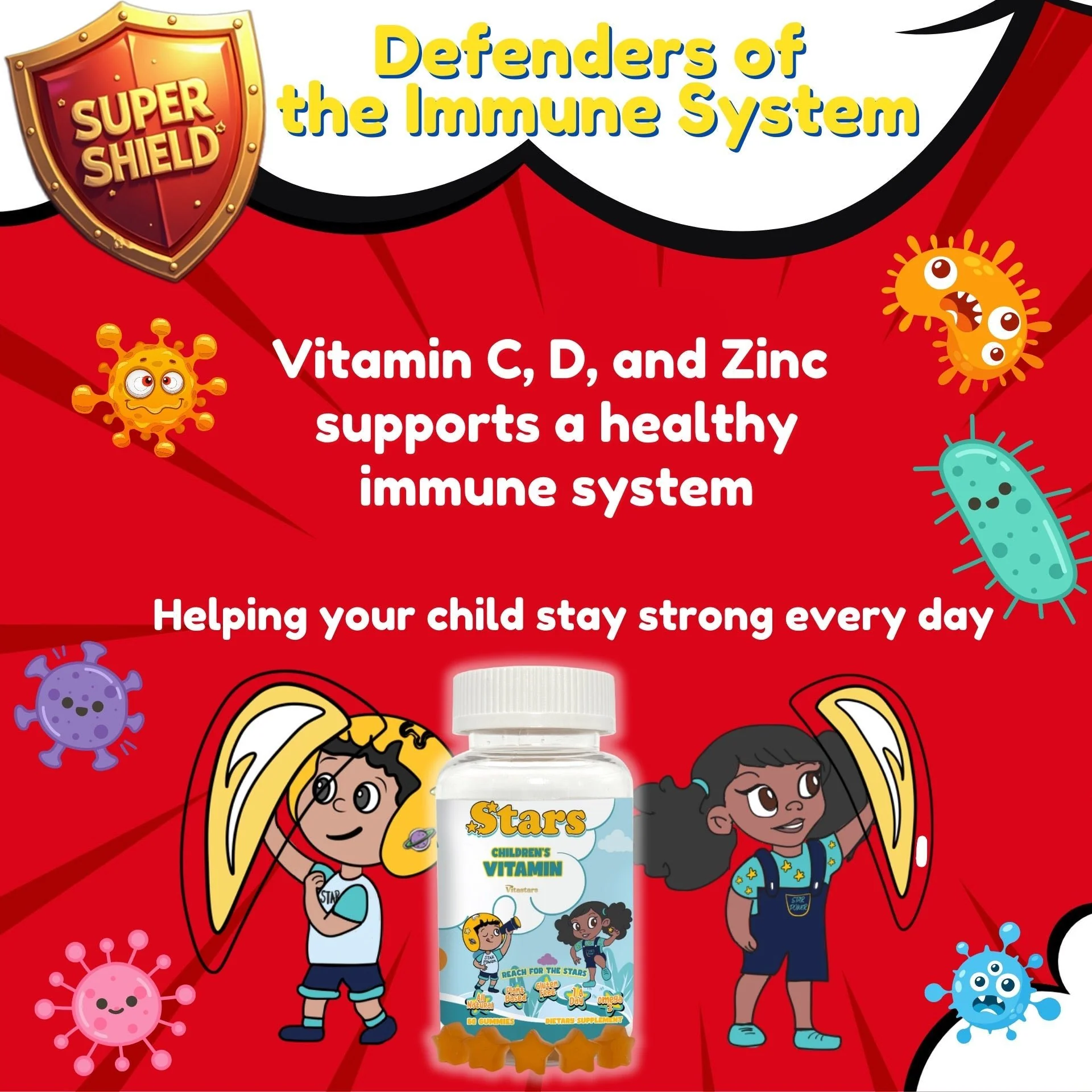 Stars Children's Vitamin - Image 2