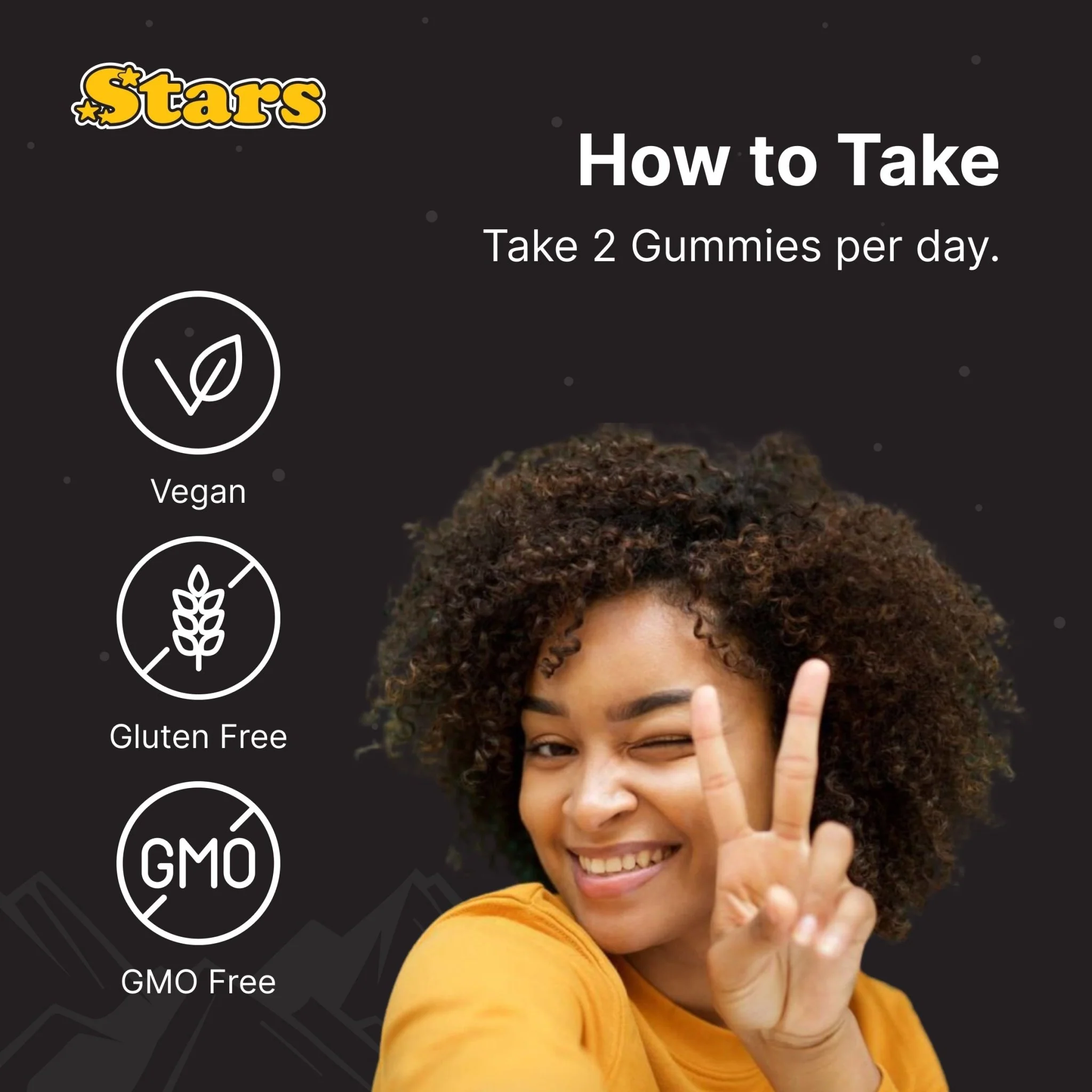 Stars Work. Life. Balance. Shilajit & Ashwagandha Gummies + Chaga Mushroom Vitamin D2 & B12 - Image 8
