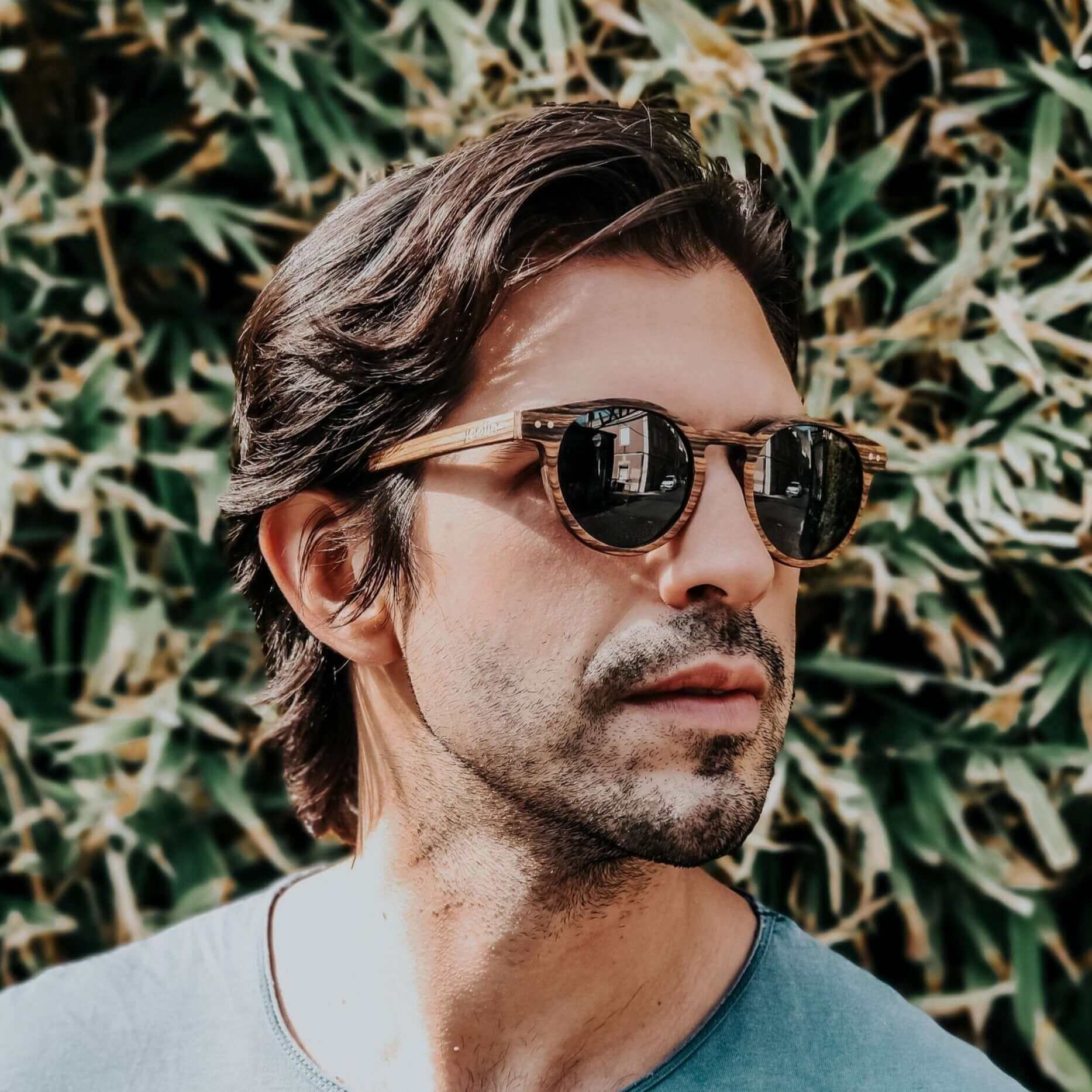 Stinson - Unisex Wooden Sunglasses - Image 19