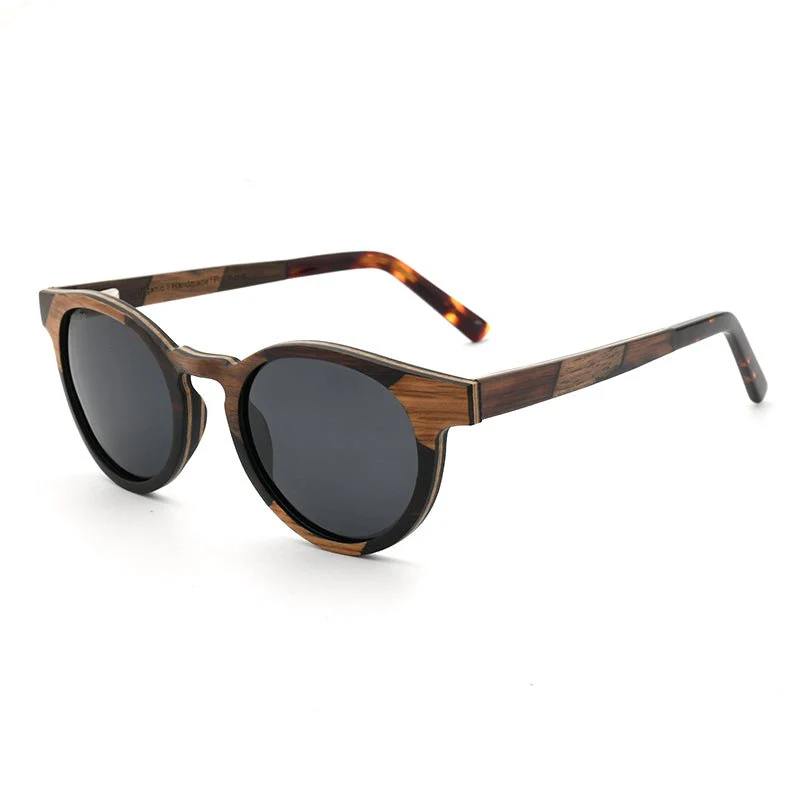 Stinson - Unisex Wooden Sunglasses - Image 35
