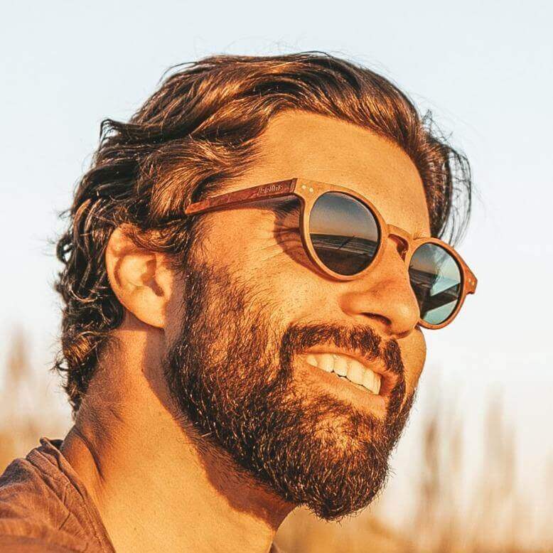 Stinson - Unisex Wooden Sunglasses - Image 5