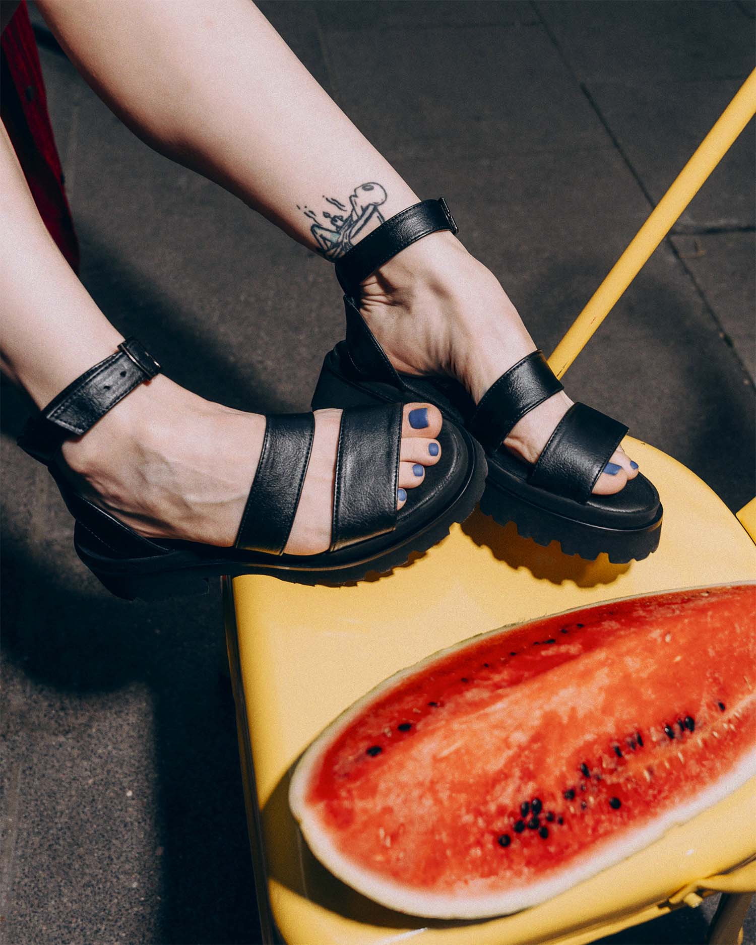 Strappy Sandals made of cactus leather Desserto® - Image 2