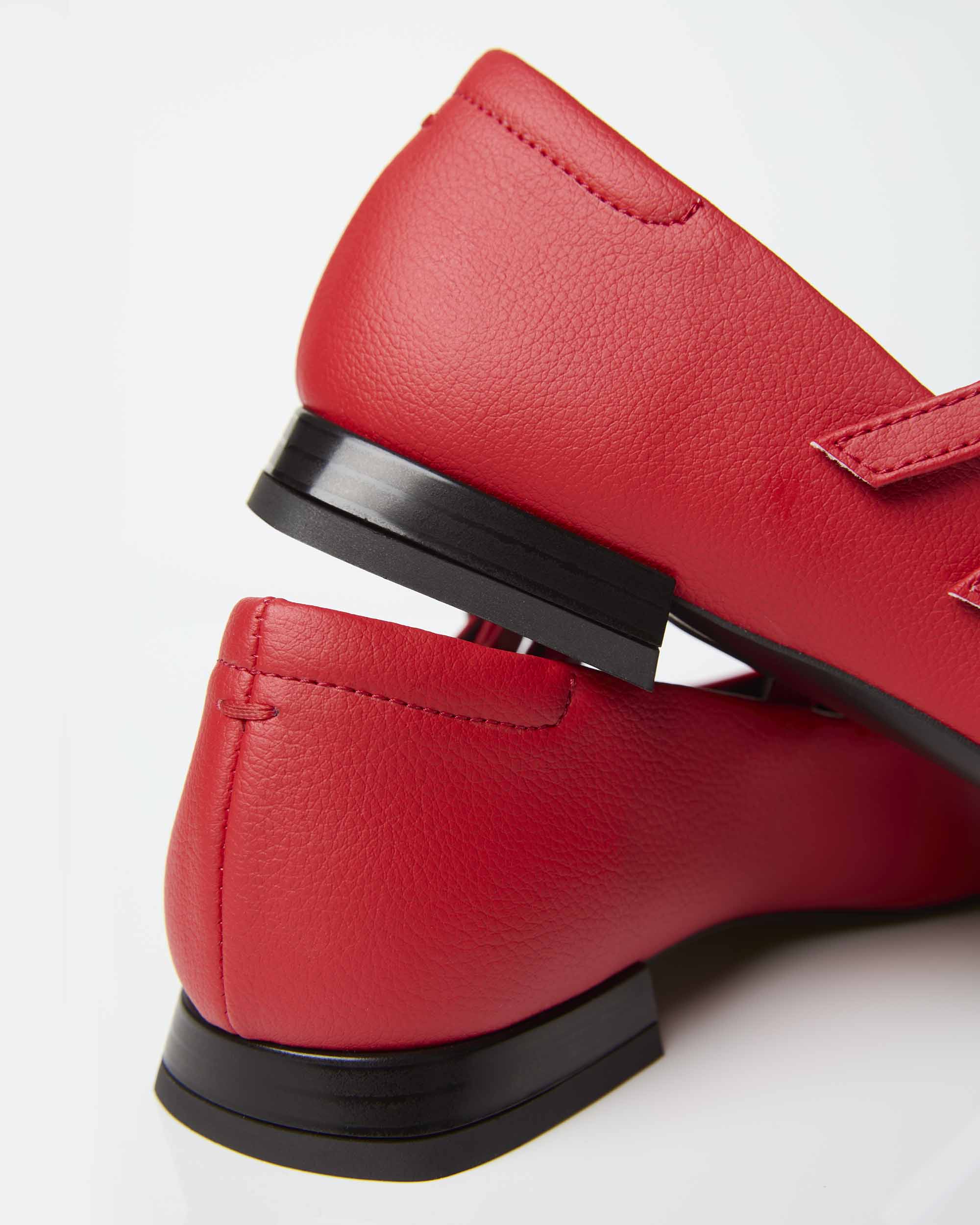 Strawberry Mary Jane Pumps red ballerinas - Image 8