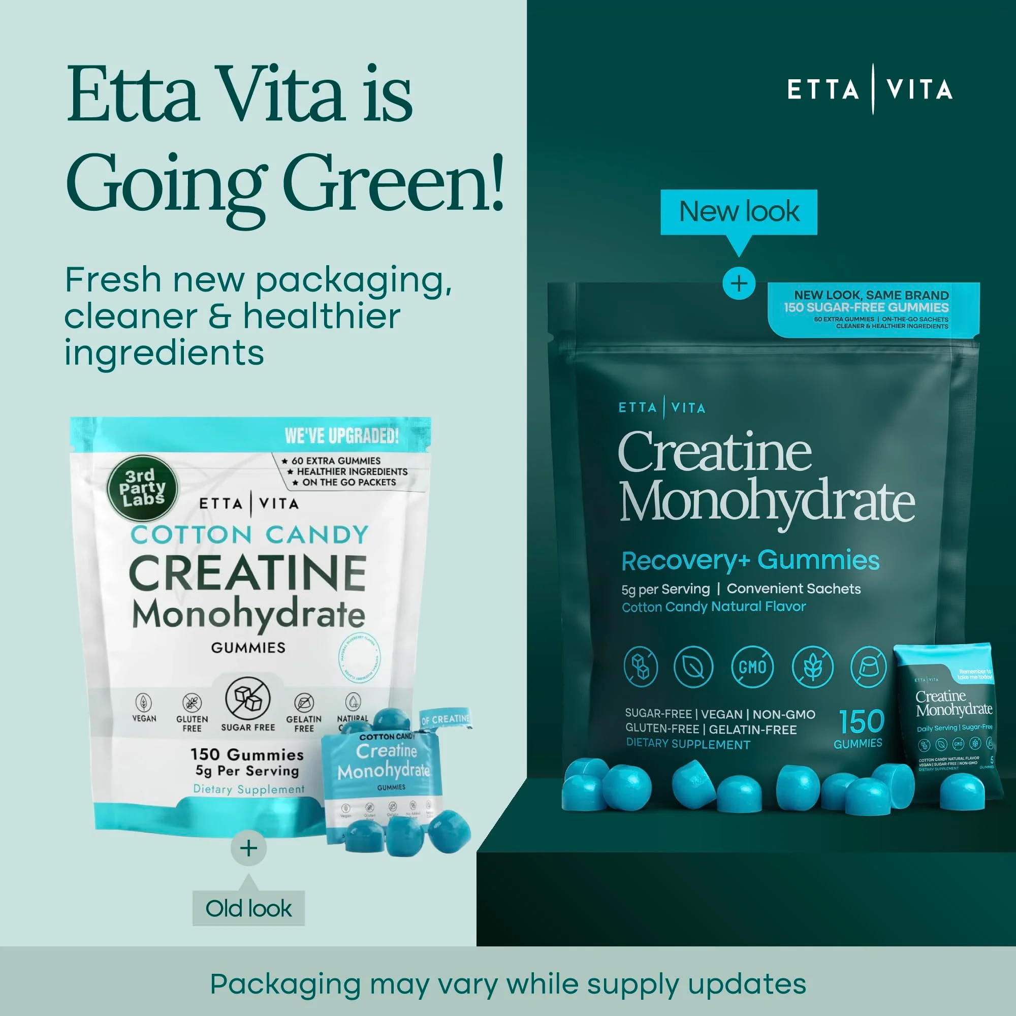 Sugar-Free Creatine Monohydrate Gummies (5g Per Packet) - Image 7
