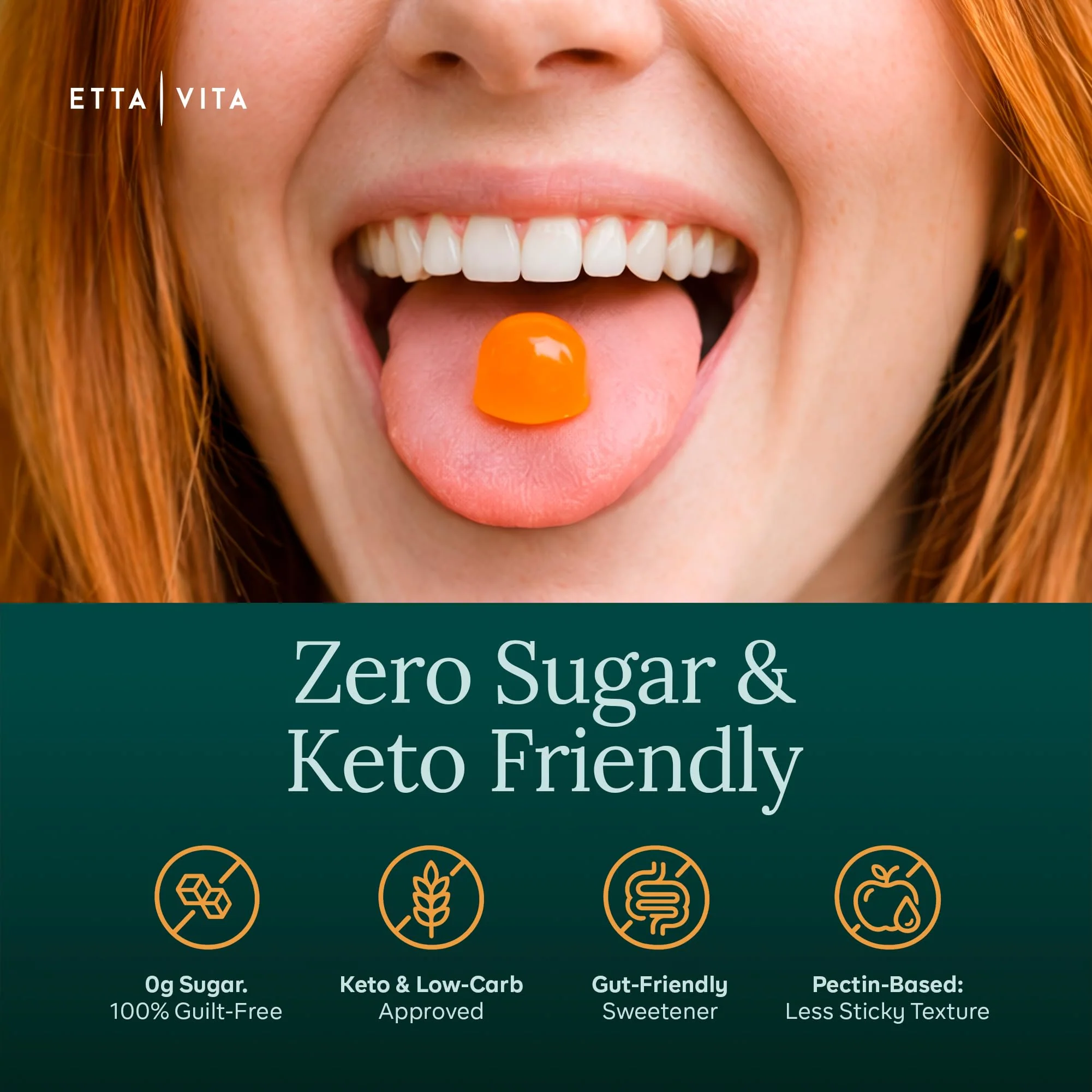 Sugar-Free Gummies - NAC Shield (Immune Support Complex) N-Acetyl Cysteine, Vitamin C & Zinc - Image 2