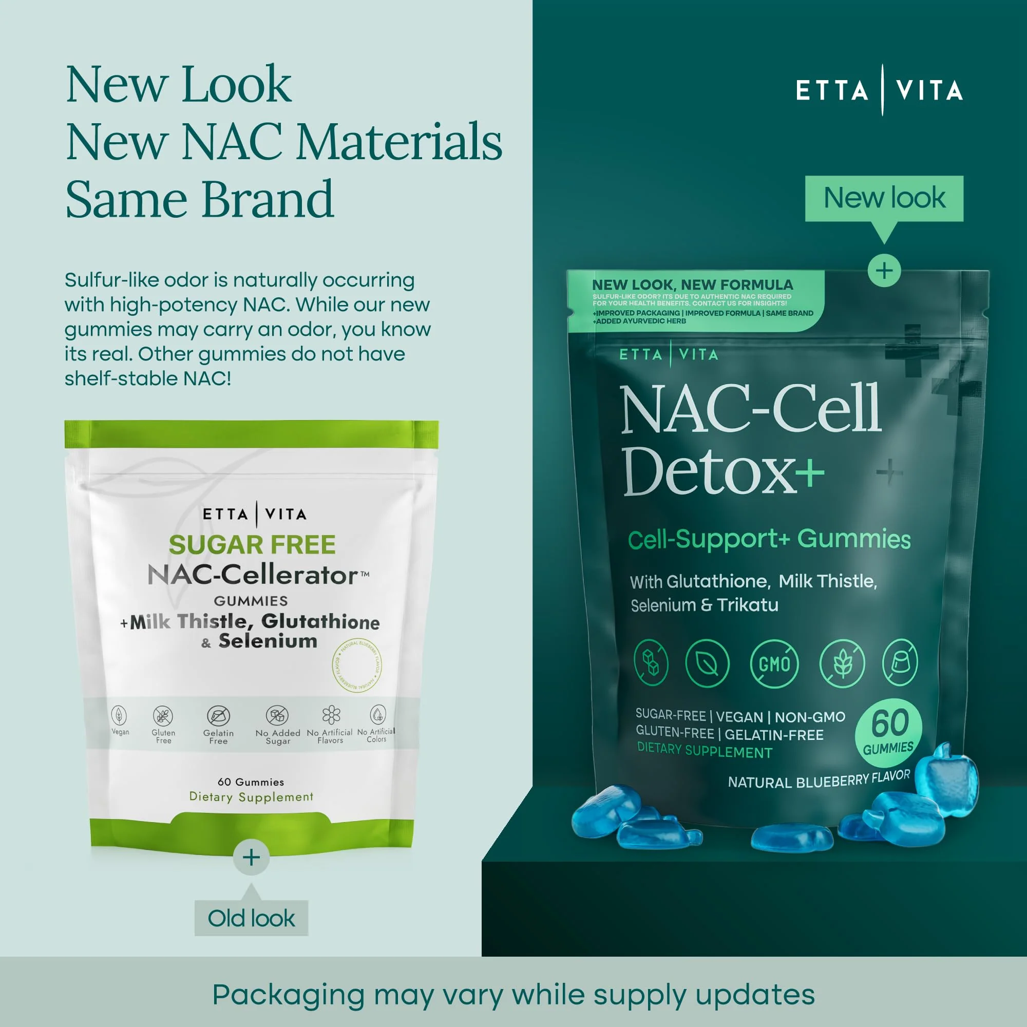 Sugar-Free NAC Gummies, N-Acetyl Cysteine Supplement with Milk Thistle, Glutathione, & Selenium - Image 4