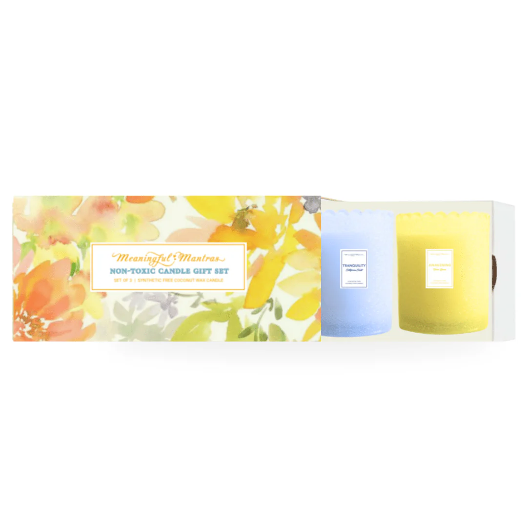 Summer Non-Toxic Candle Gift Set