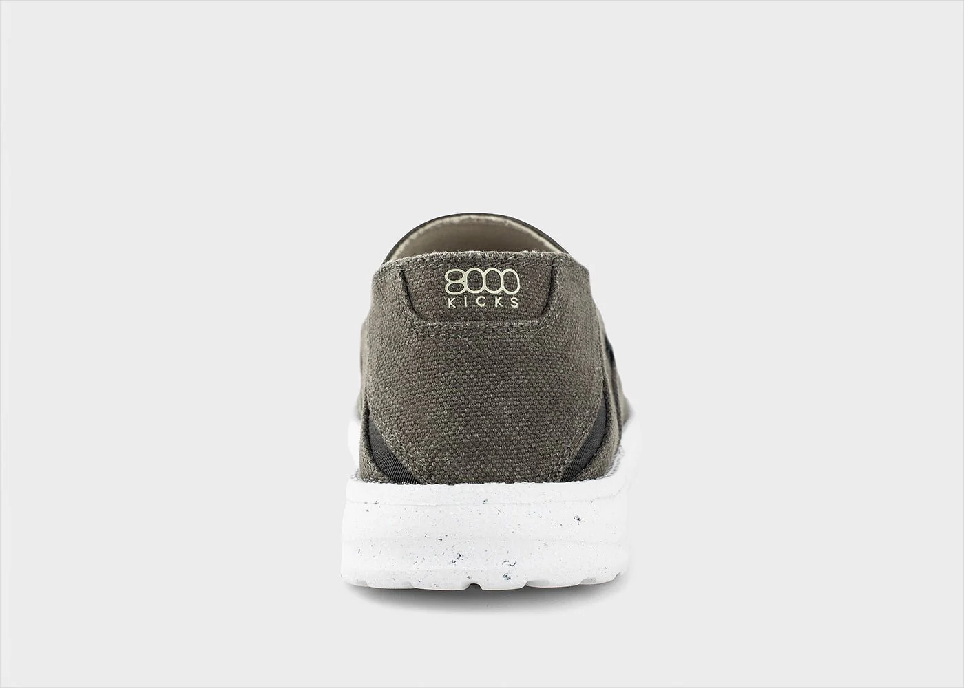 SunSlide Hemp Slip-on for Men in Dark Green - Image 4