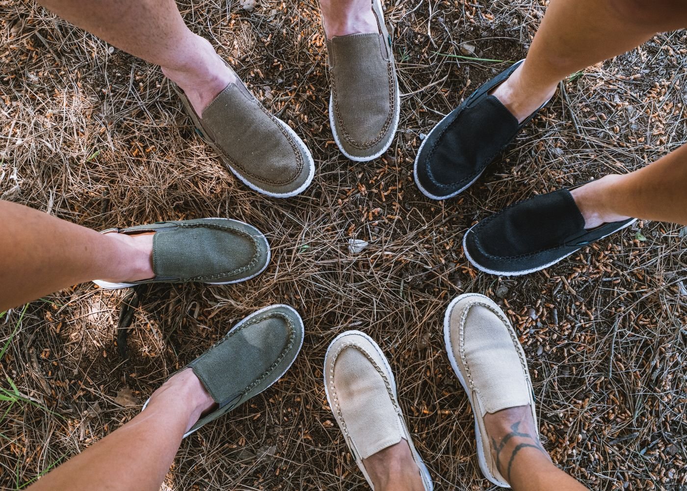 SunSlide Hemp Slip-on for Women in Dark Green - Image 6
