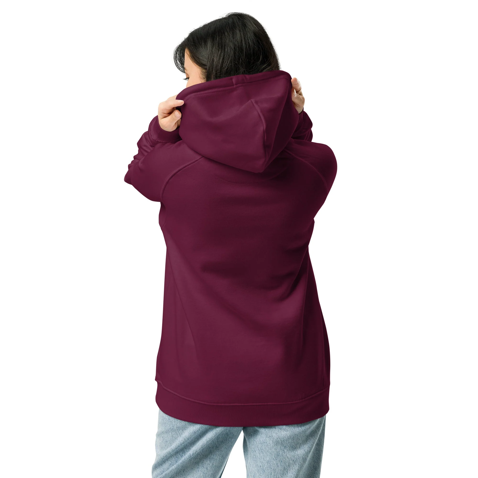 Sustainable "Planet Earth" Unisex Hoodie, Cotton and Recycled Polyester - Image 3