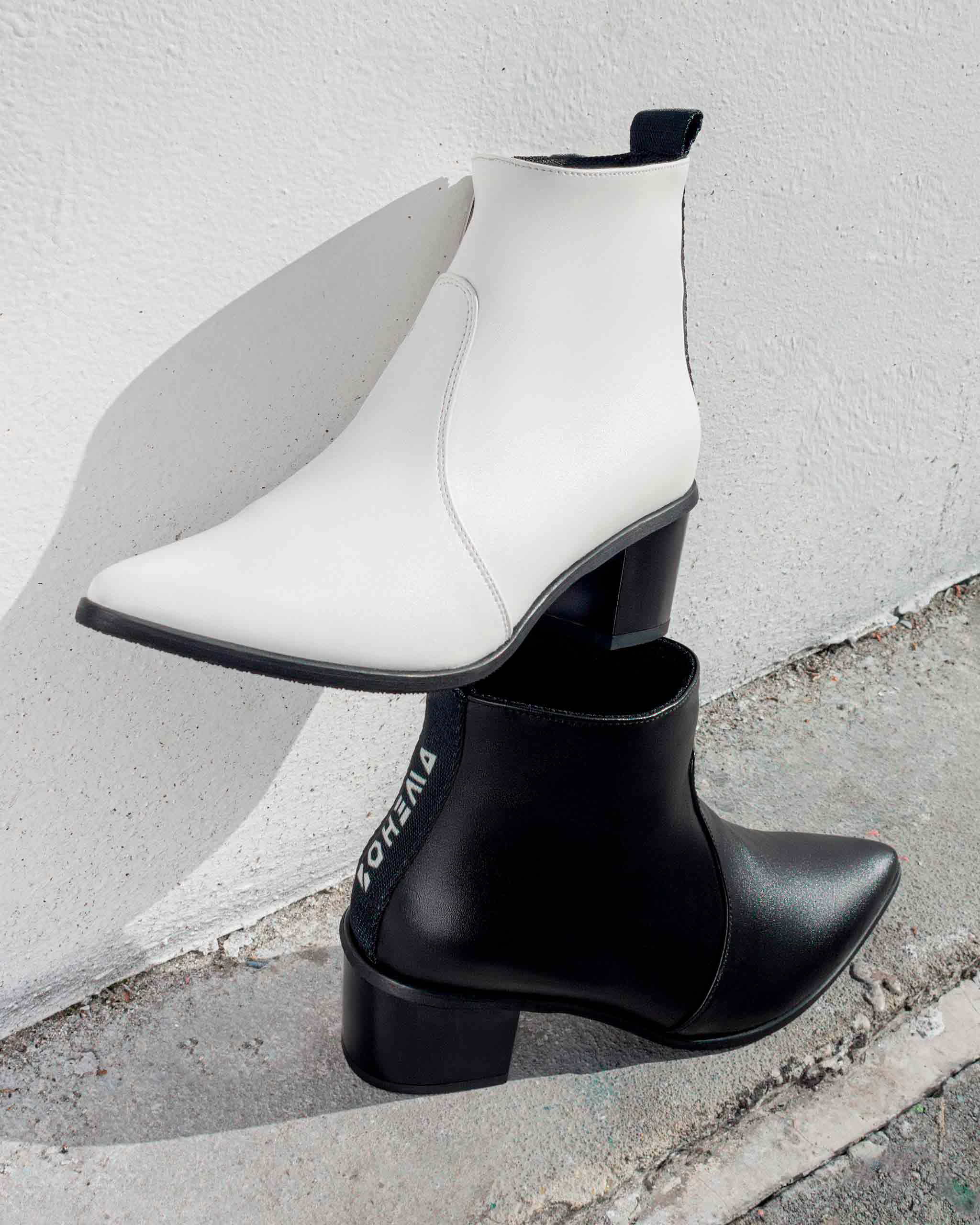 Swan No.1 White Nopal cactus leather boots - outlet - Image 5