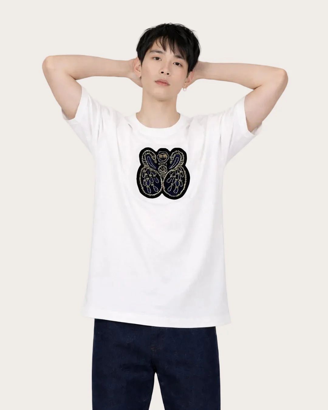 T-shirt Ocean Blanc - Image 5