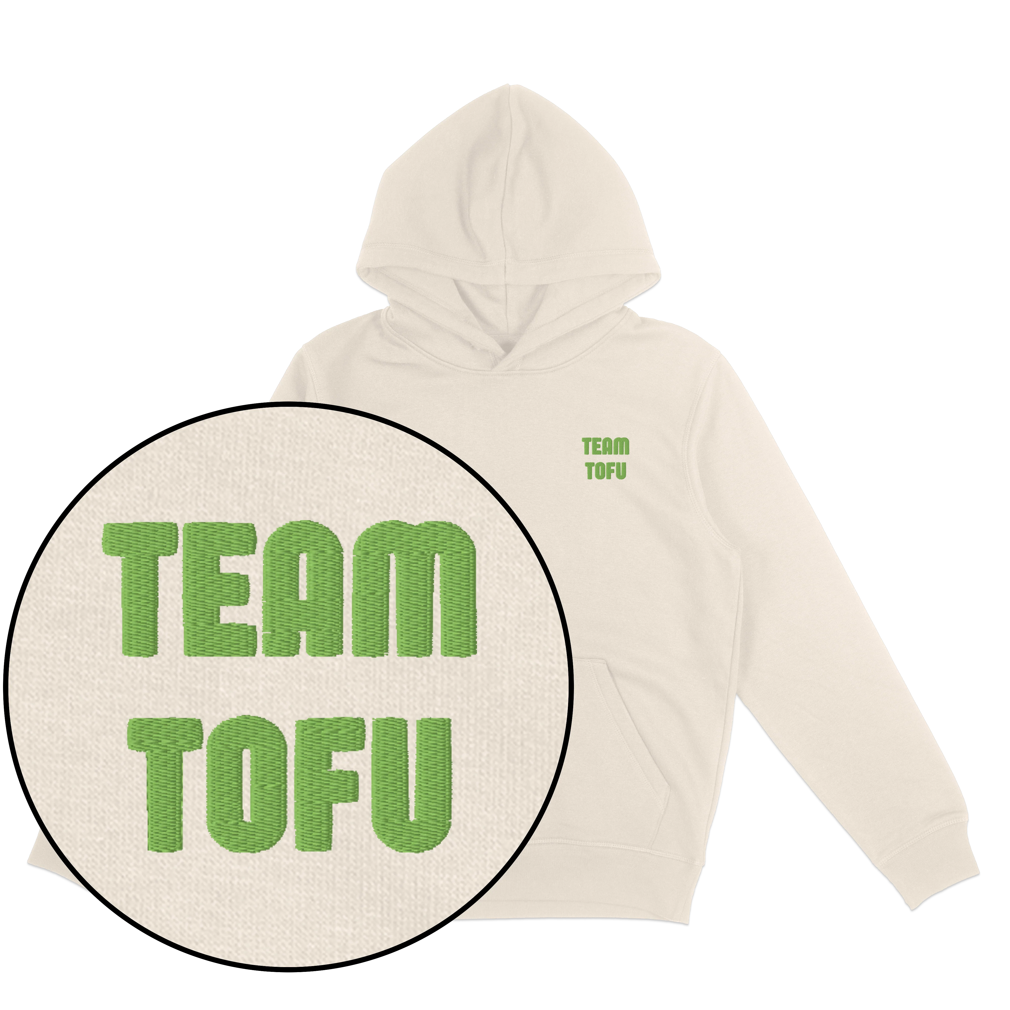 Team Tofu Hoodie (Embroidered) - Image 3