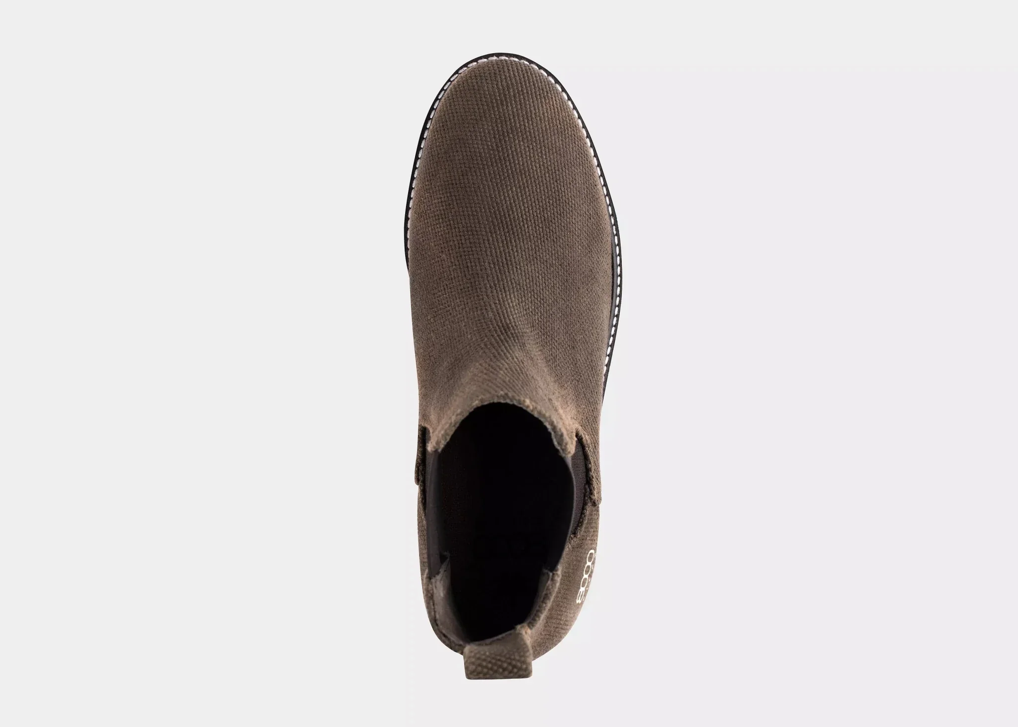 The Crossover Hemp Chelsea for Men in Dark Brown - Image 3