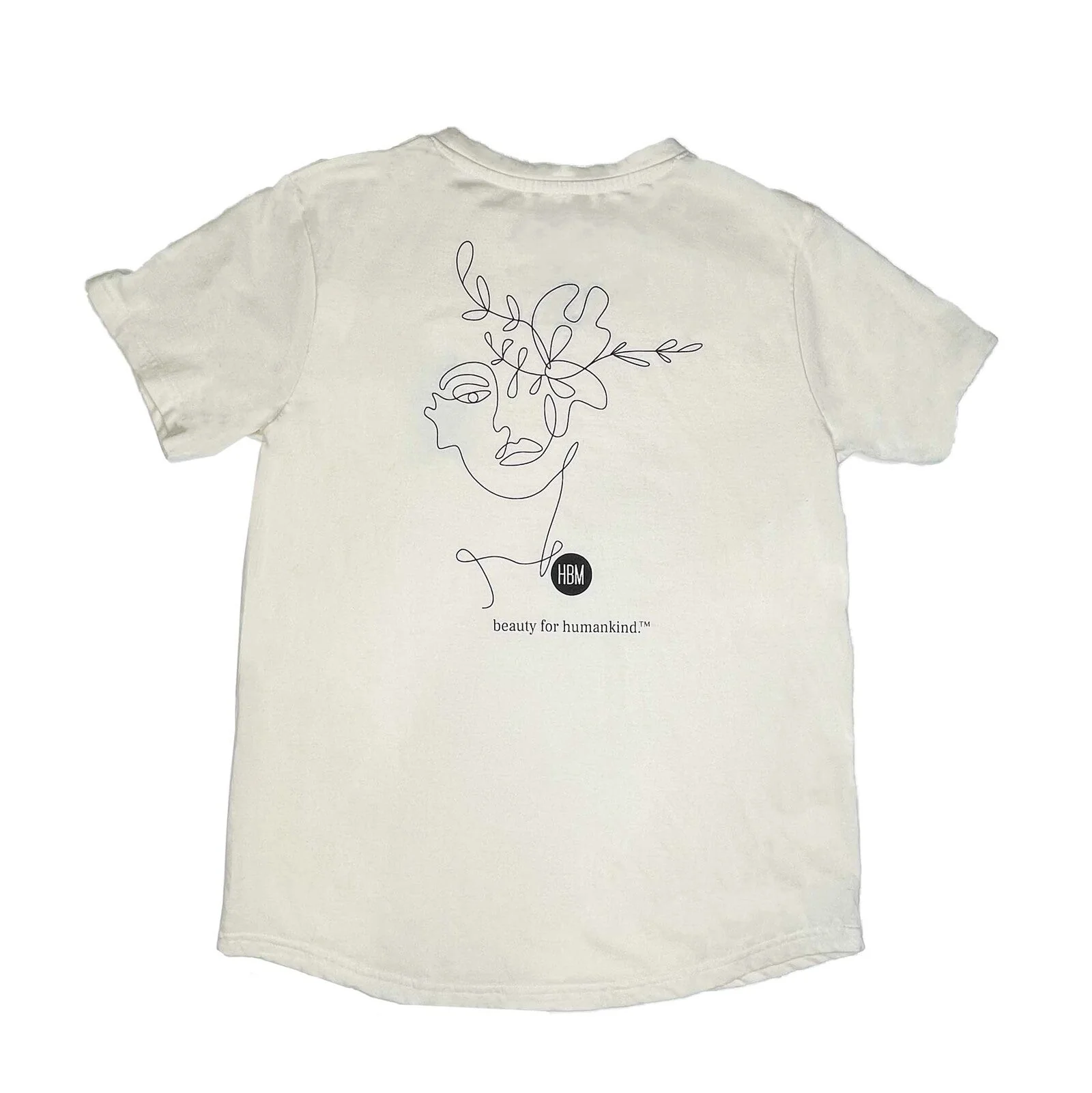 The HBM Logo Tee, Unbleached White - Image 3