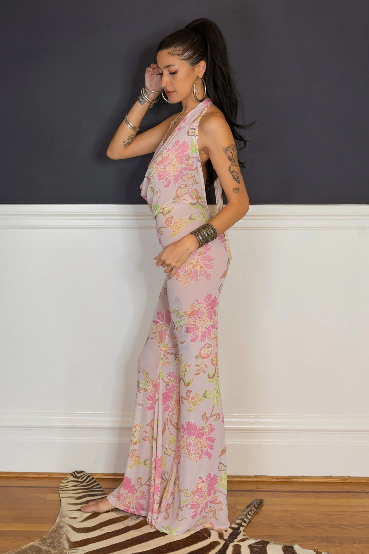 THE JUMPSUIT - PEONY MESH - Image 3