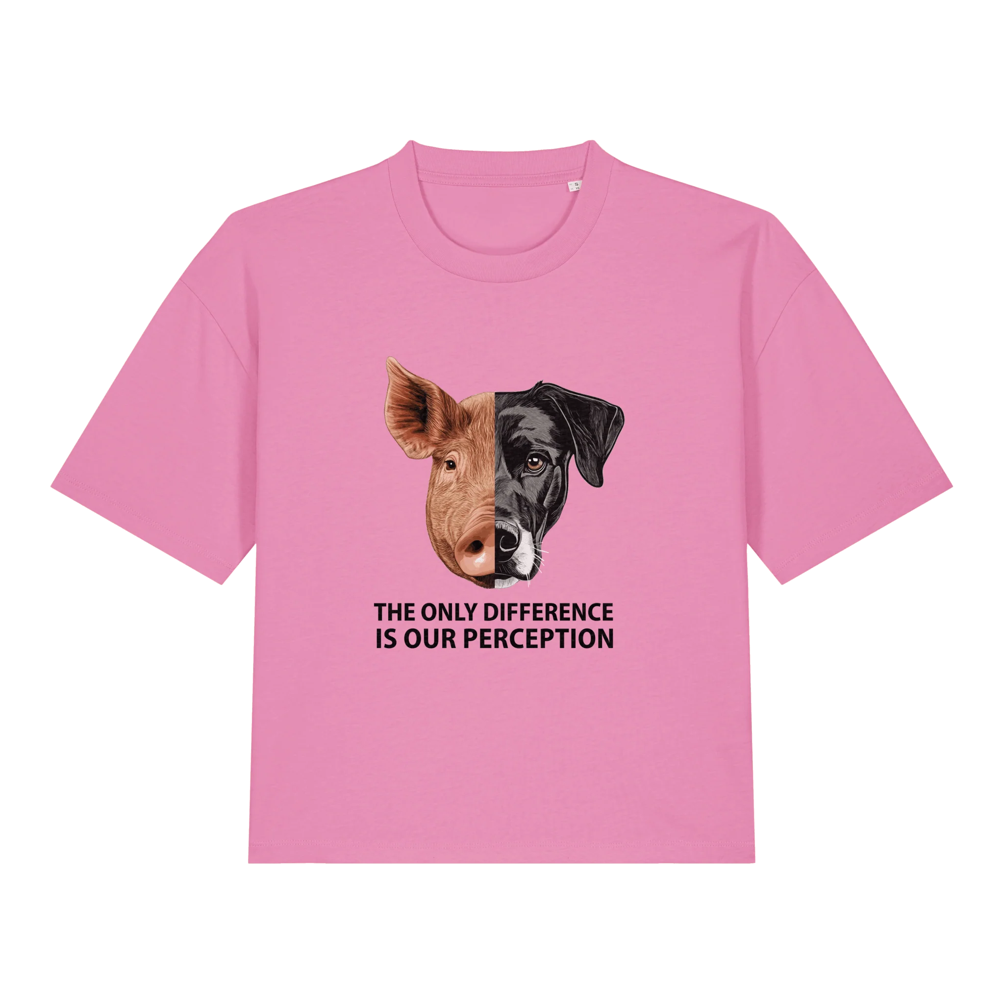 The Only Difference Is Our Perception Women's Boxy T-Shirt - Image 4