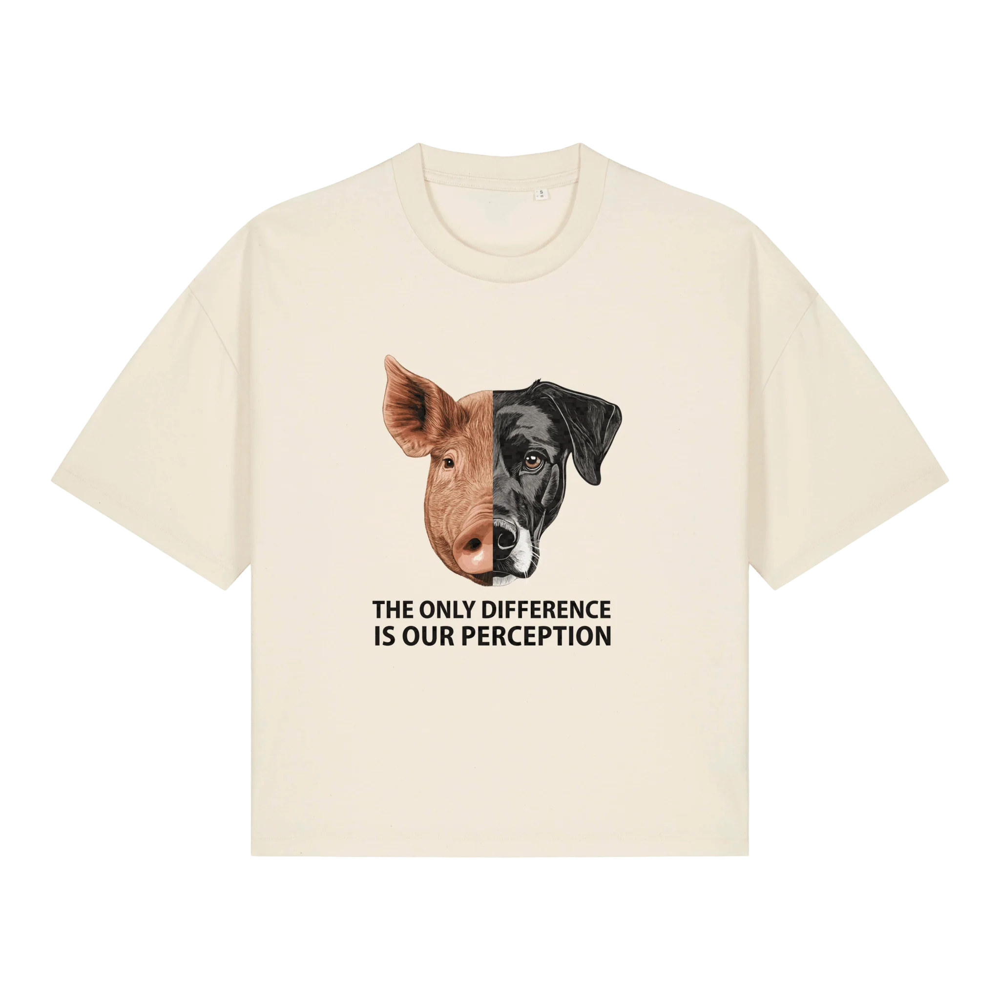 The Only Difference Is Our Perception Women's Boxy T-Shirt - Image 2