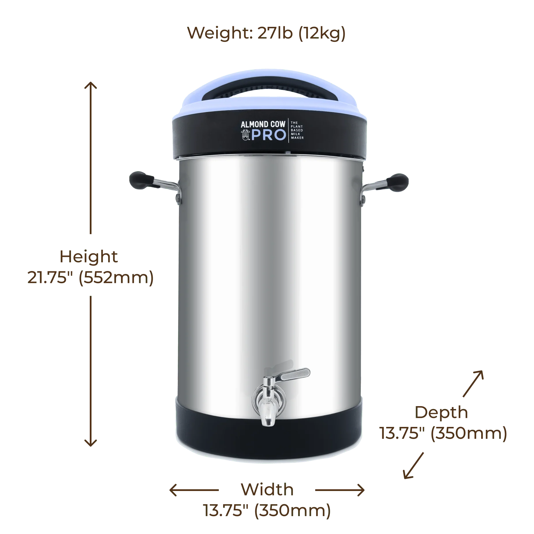 Almond Cow Pro Commercial Plant-Based Nut Milk Maker | Electric Stainless Steel for Restaurants & Juice Bars - Image 5