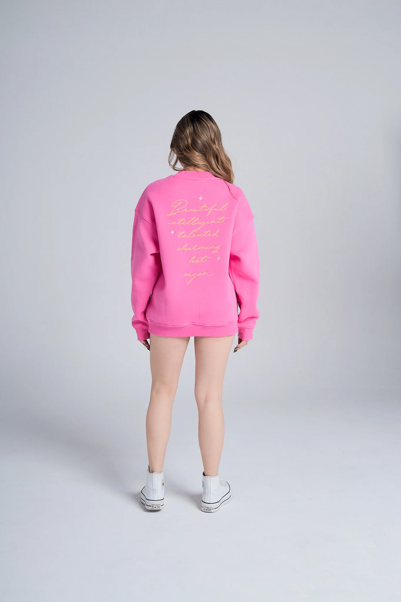 The Vegan girl Crewneck - Image 4