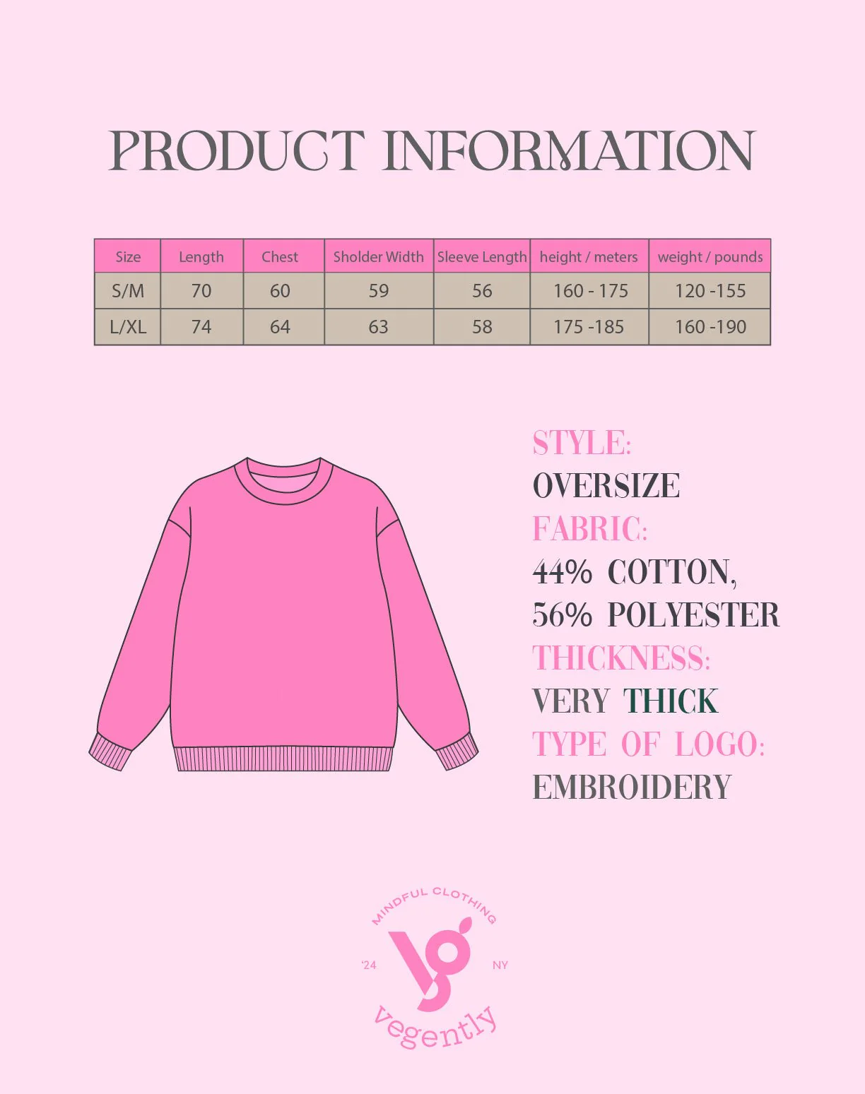 The Vegan girl Crewneck - Image 7