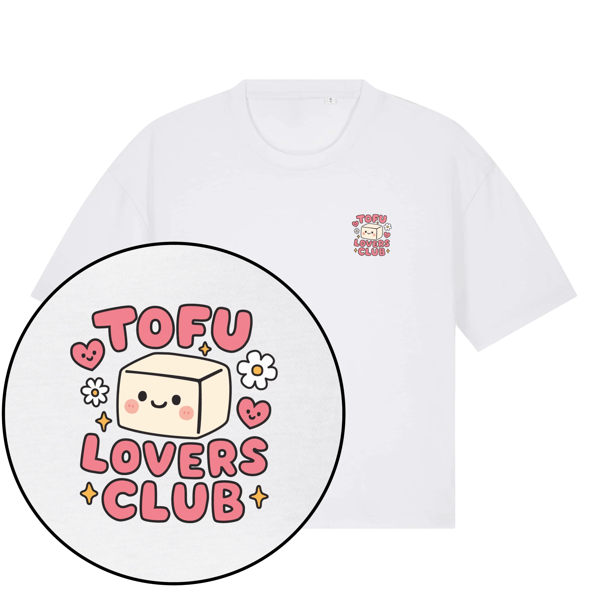 Tofu Lovers Club Women's Boxy T-Shirt - Image 2