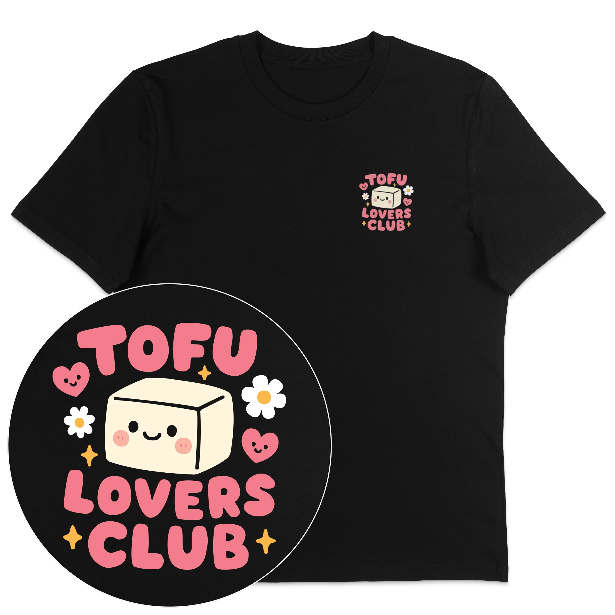 Tofu Lovers Club T-Shirt - Image 7