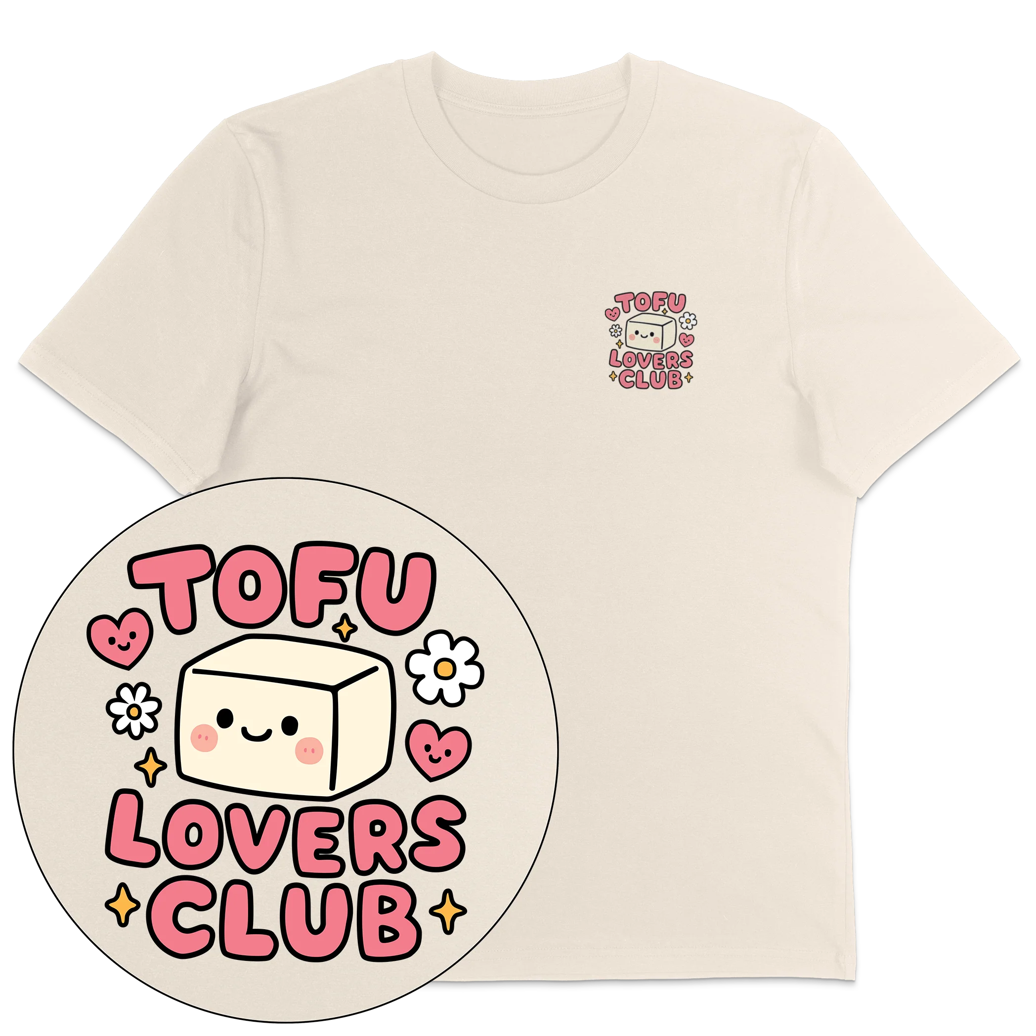 Tofu Lovers Club T-Shirt - Image 8