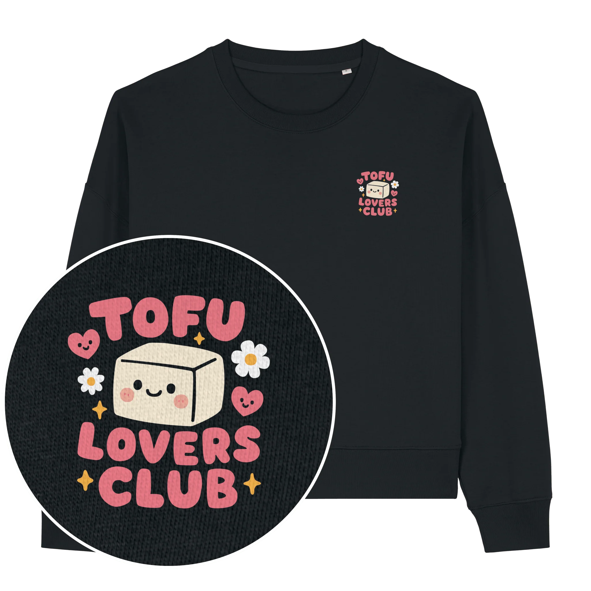 Tofu Lovers Club Women's Sweatshirt - Image 2