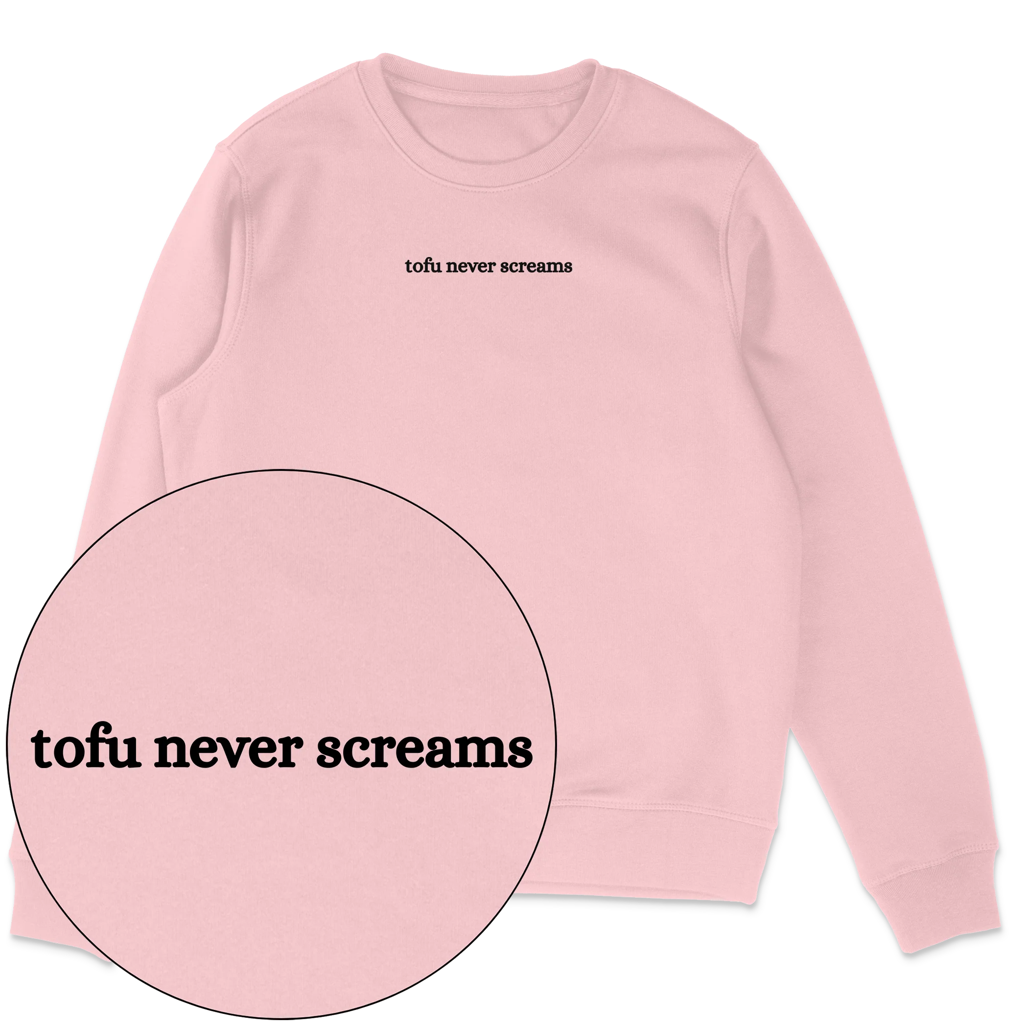 Tofu Never Screams Sweatshirt - Image 4