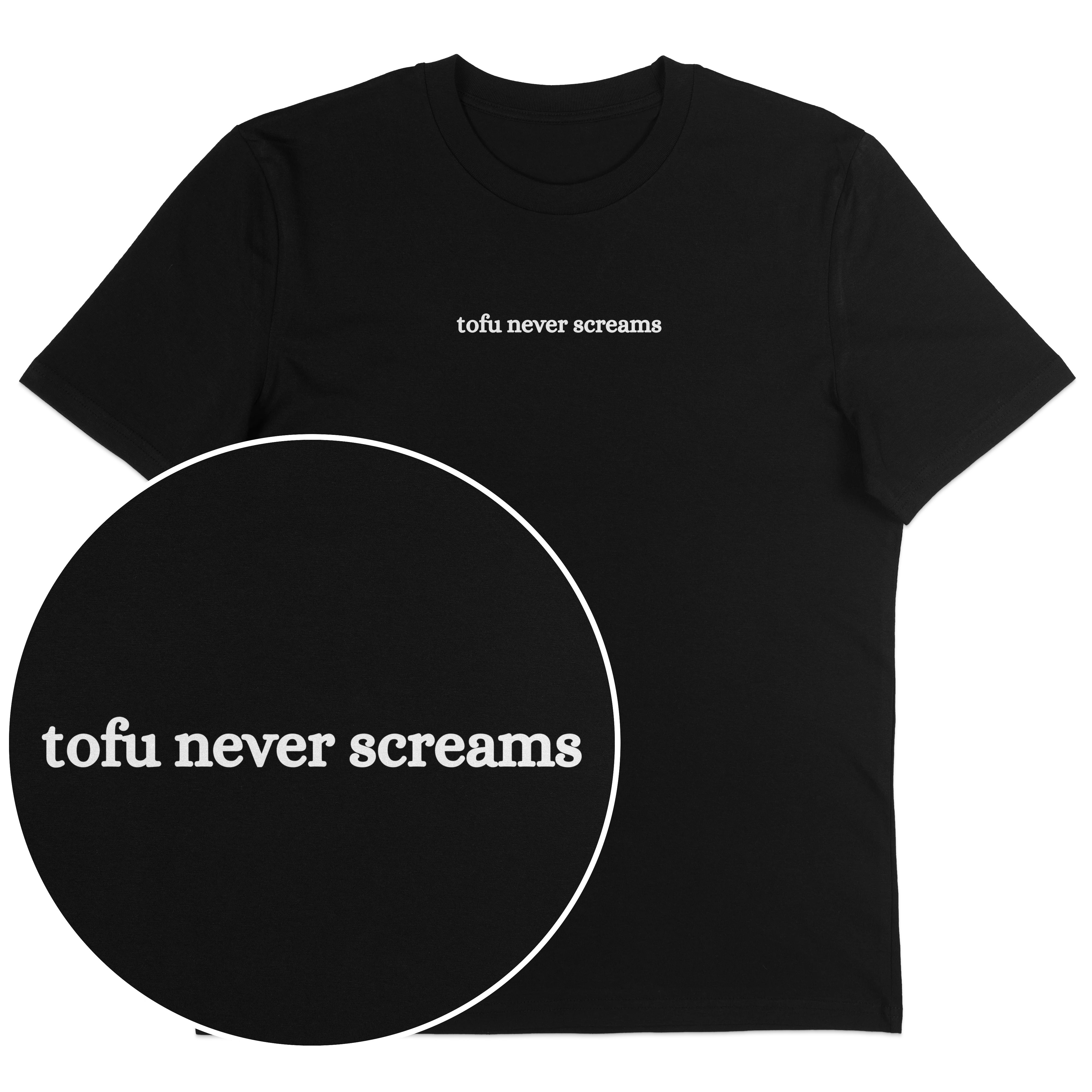 Tofu Never Screams T-Shirt - Image 5